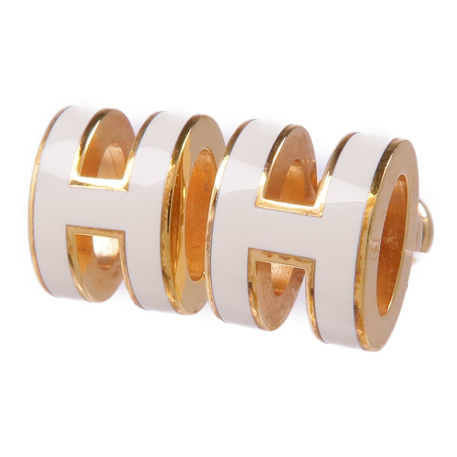 HERMES 金屬Mini Pop H Earrings耳環