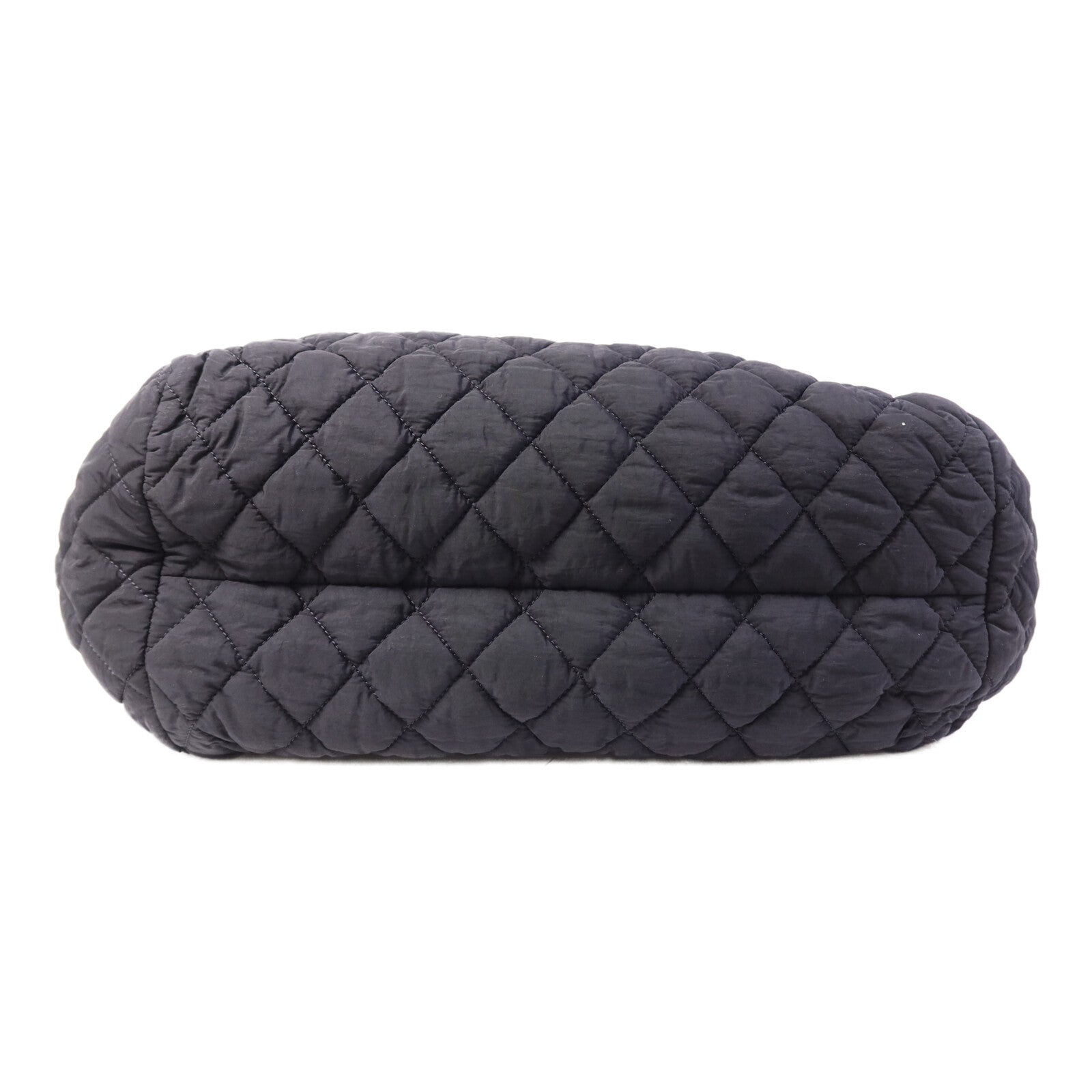 CHANEL 尼龍Coco CoCoon銀扣手挽袋