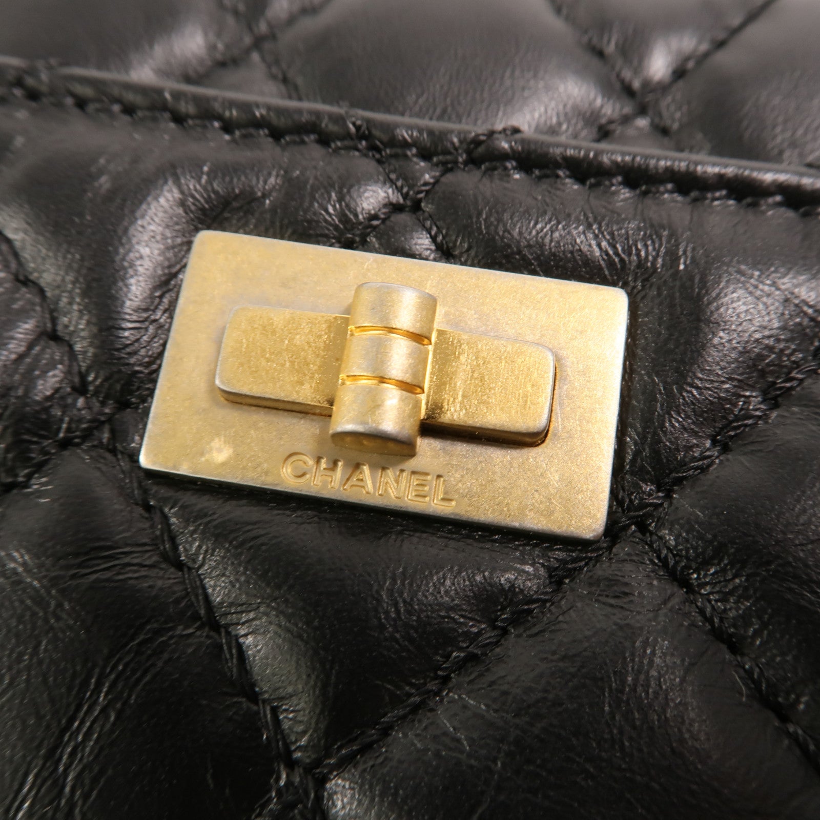 CHANEL 【激減優惠】牛皮皮革2.55 Camera Bag鏈帶肩背袋