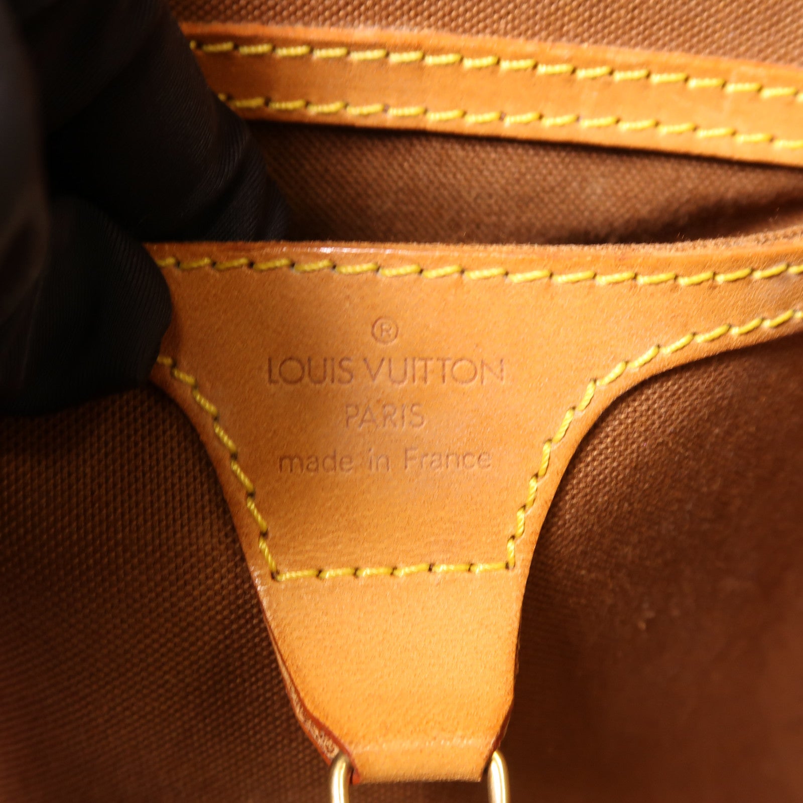 LOUIS VUITTON LV GHW Ellipse MM Hand Bag M51126 Monogram Brown