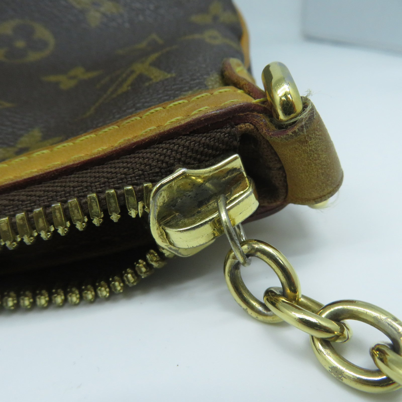 LOUIS VUITTON 【激減優惠】Monogram Palermo GM金扣手挽肩背兩用袋啡色