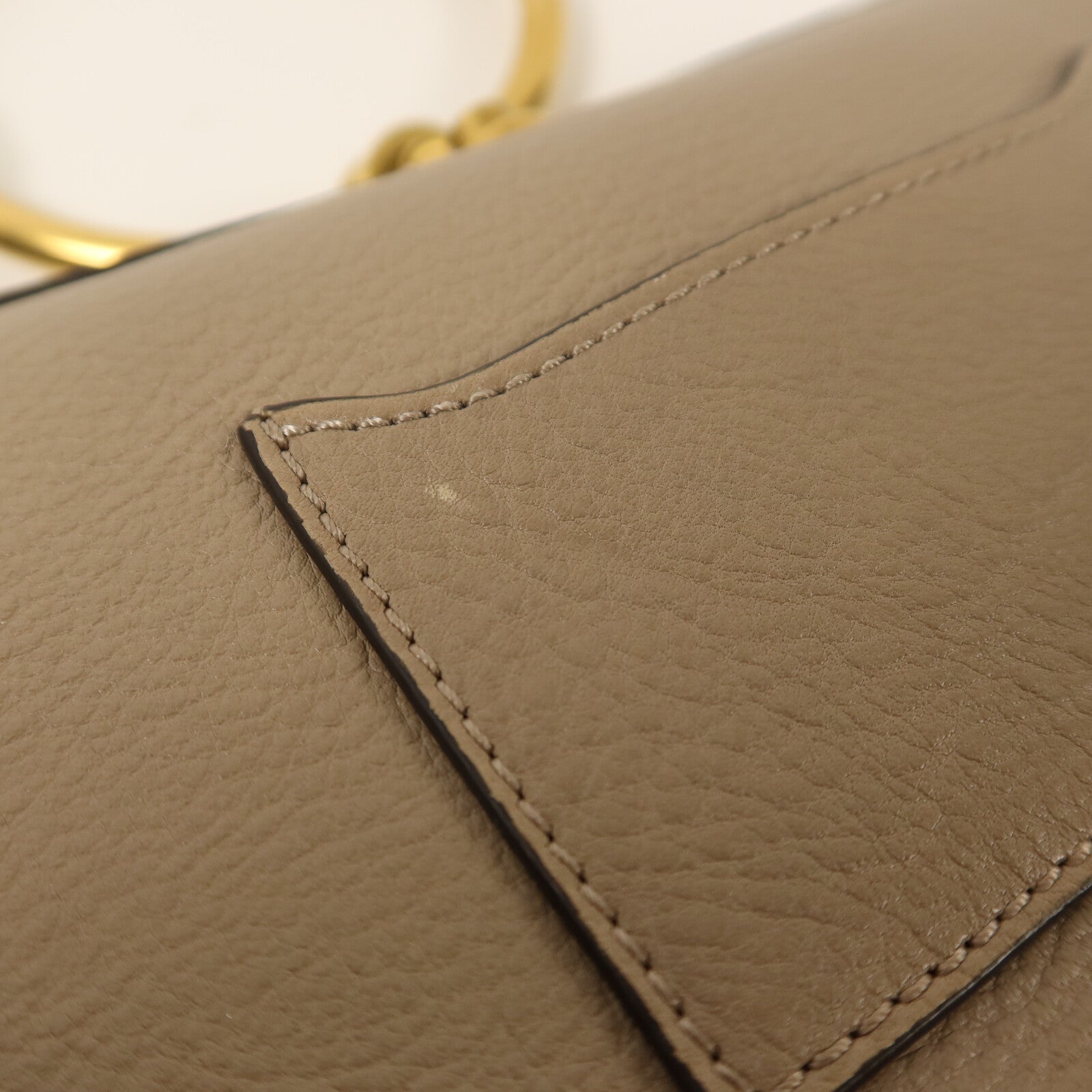 Chloe 牛皮皮革Nile Minaudiere Bracelet Bag金扣手挽肩背兩用袋