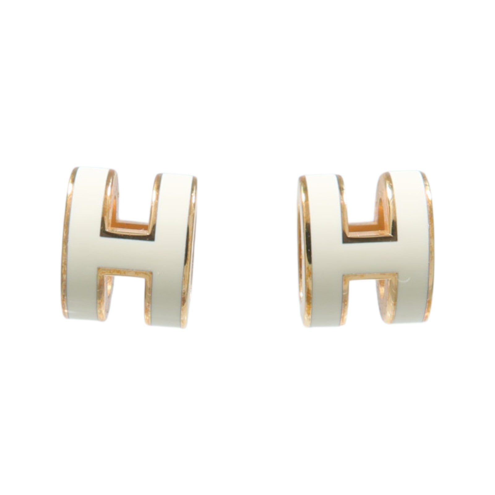 HERMES 金屬Mini Pop H Earrings耳環
