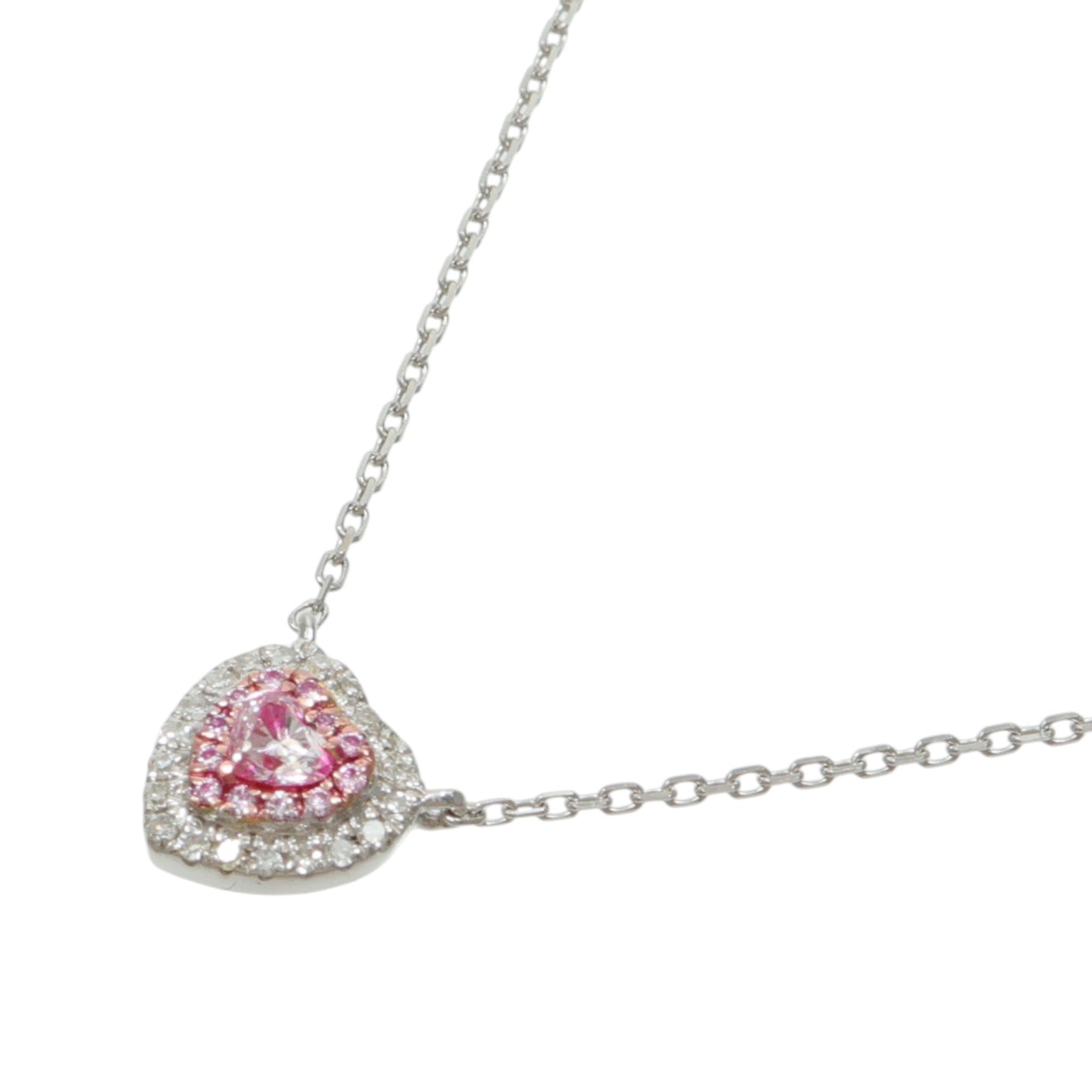 JEWELRY 18K白金Diamond Necklace鑽石項鍊
