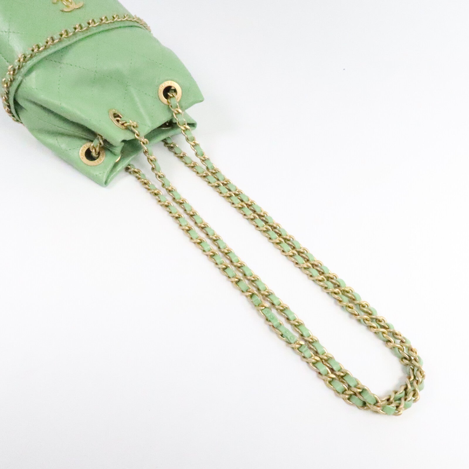CHANEL 羊皮皮革Chain Shoulder Bag肩背袋