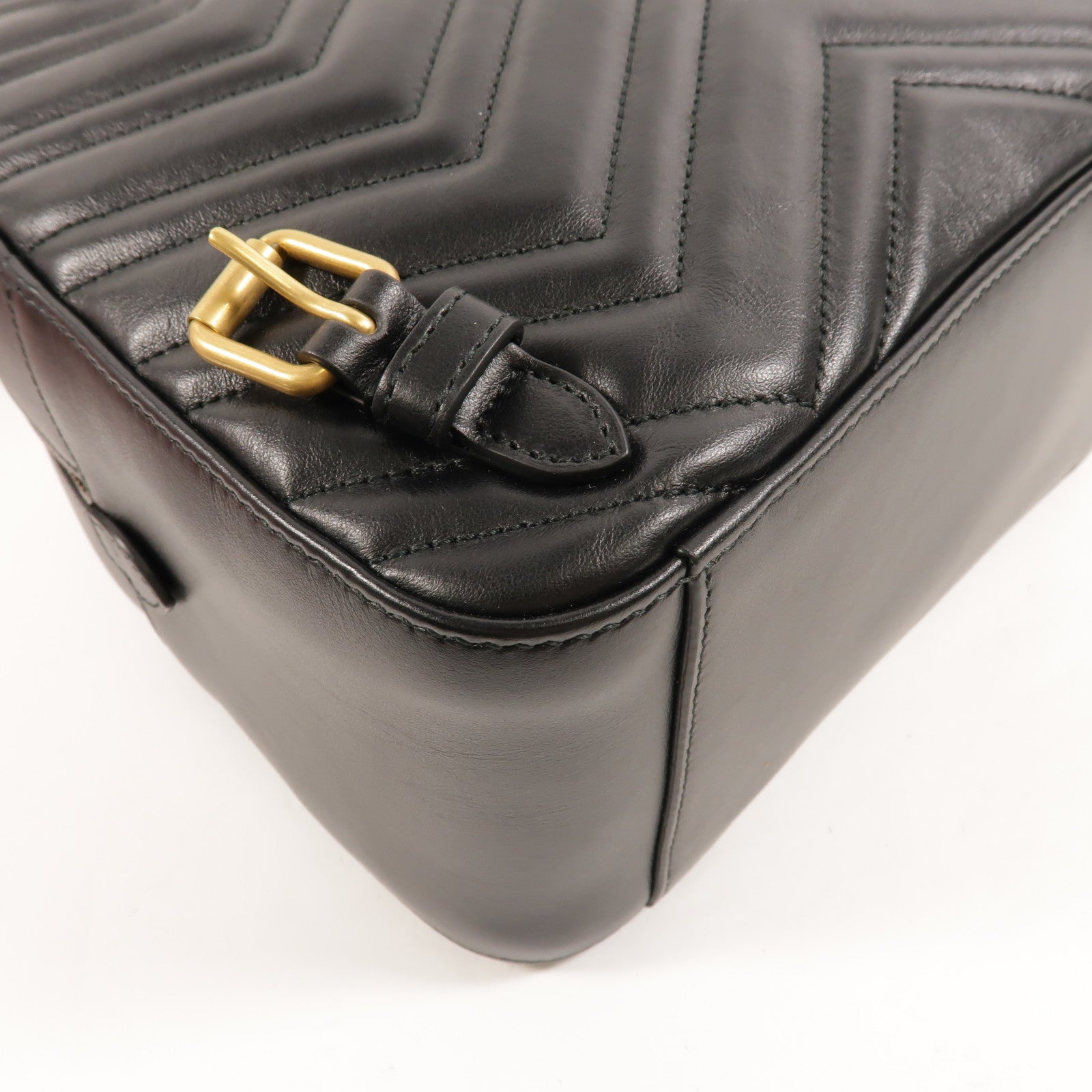 GUCCI 牛皮皮革GG Marmont Backpack/Rucksack背包