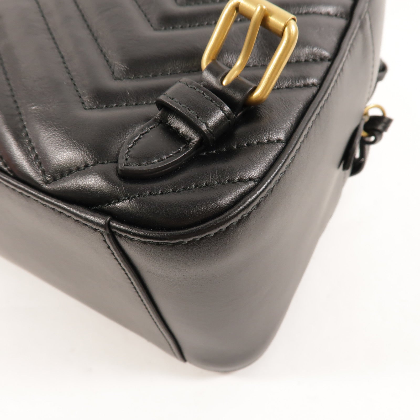 GUCCI 牛皮皮革GG Marmont Backpack/Rucksack背包