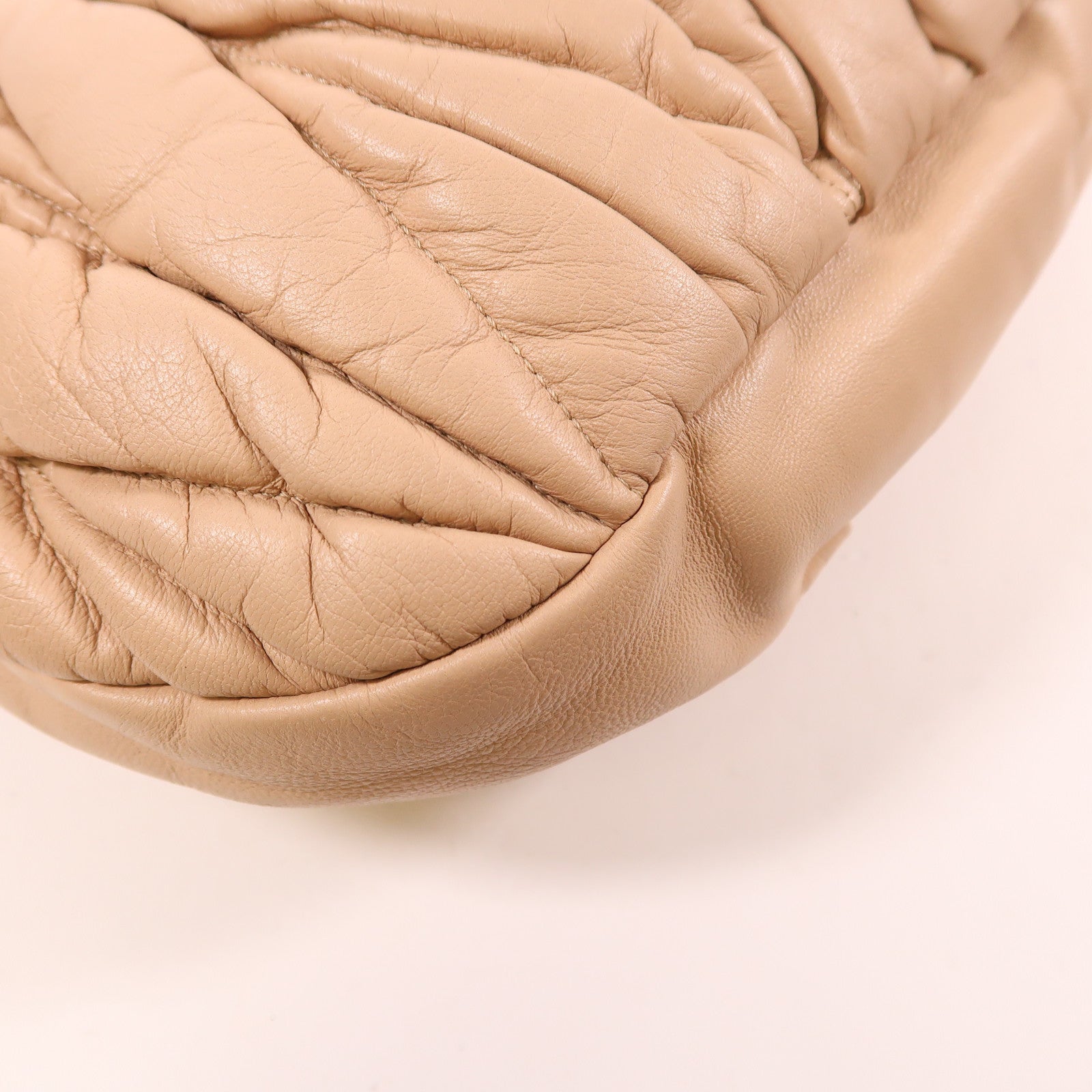 Miu Miu 【激減優惠】羊皮皮革Coffer Bag金扣手挽肩背兩用袋