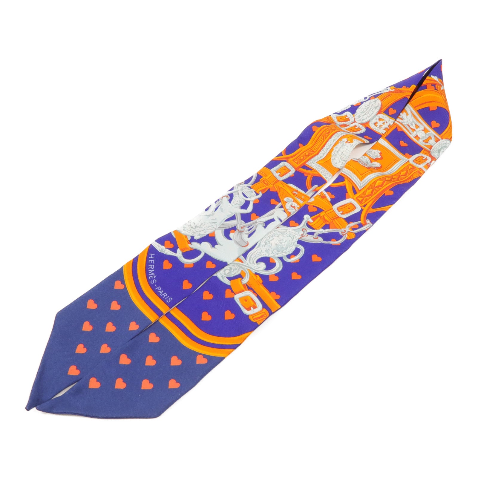 HERMES 絲質Twilly絲巾