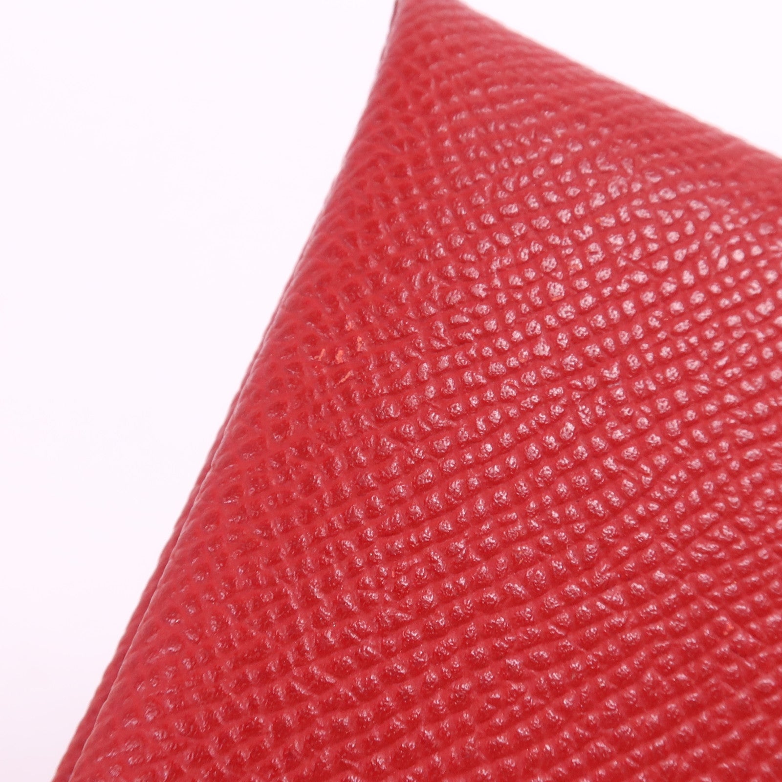 HERMES Epsom皮革Card Holder銀扣卡片套