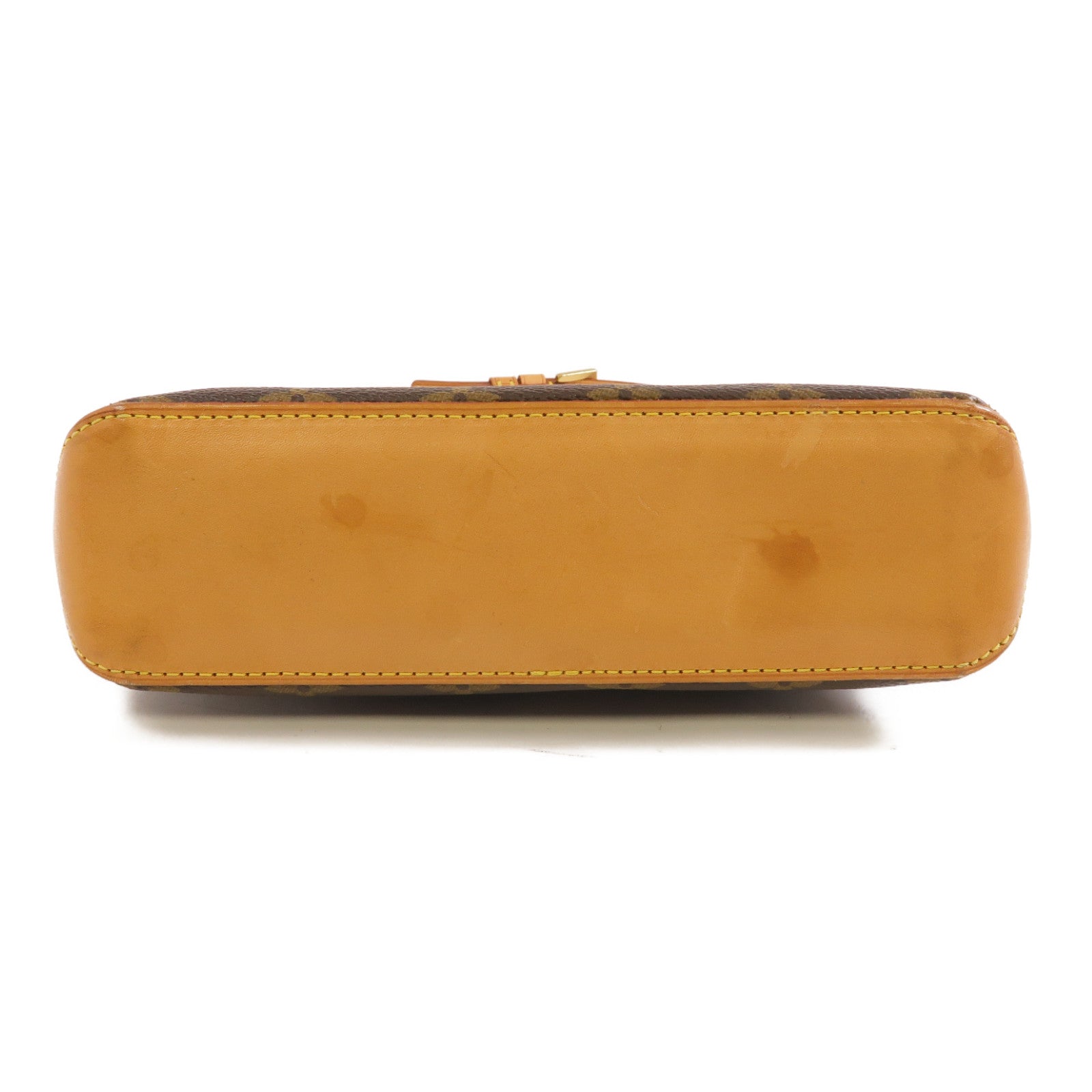 LOUIS VUITTON Monogram Trotteur金扣肩背袋啡色