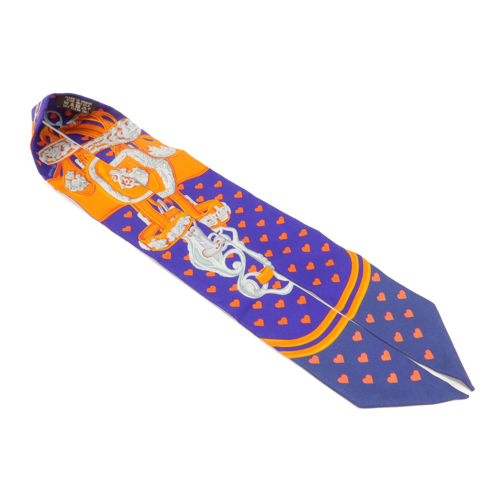 HERMES 絲質Twilly絲巾