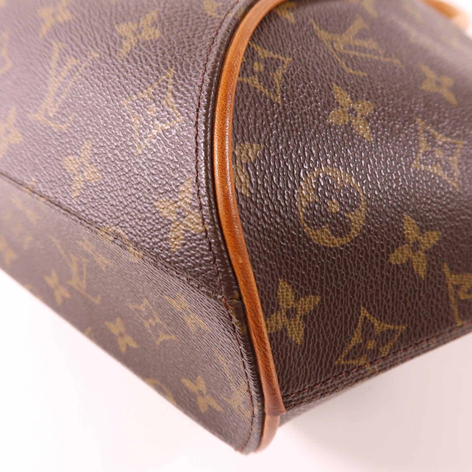 LOUIS VUITTON LV GHW Ellipse MM Hand Bag M51126 Monogram Brown