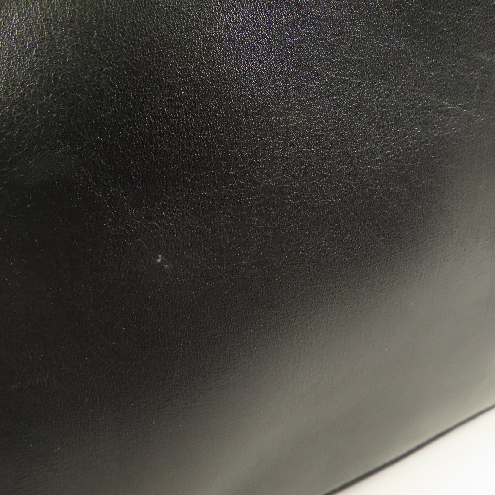 GUCCI GG GHW Hand Bag Suede/Leather 162880 Black