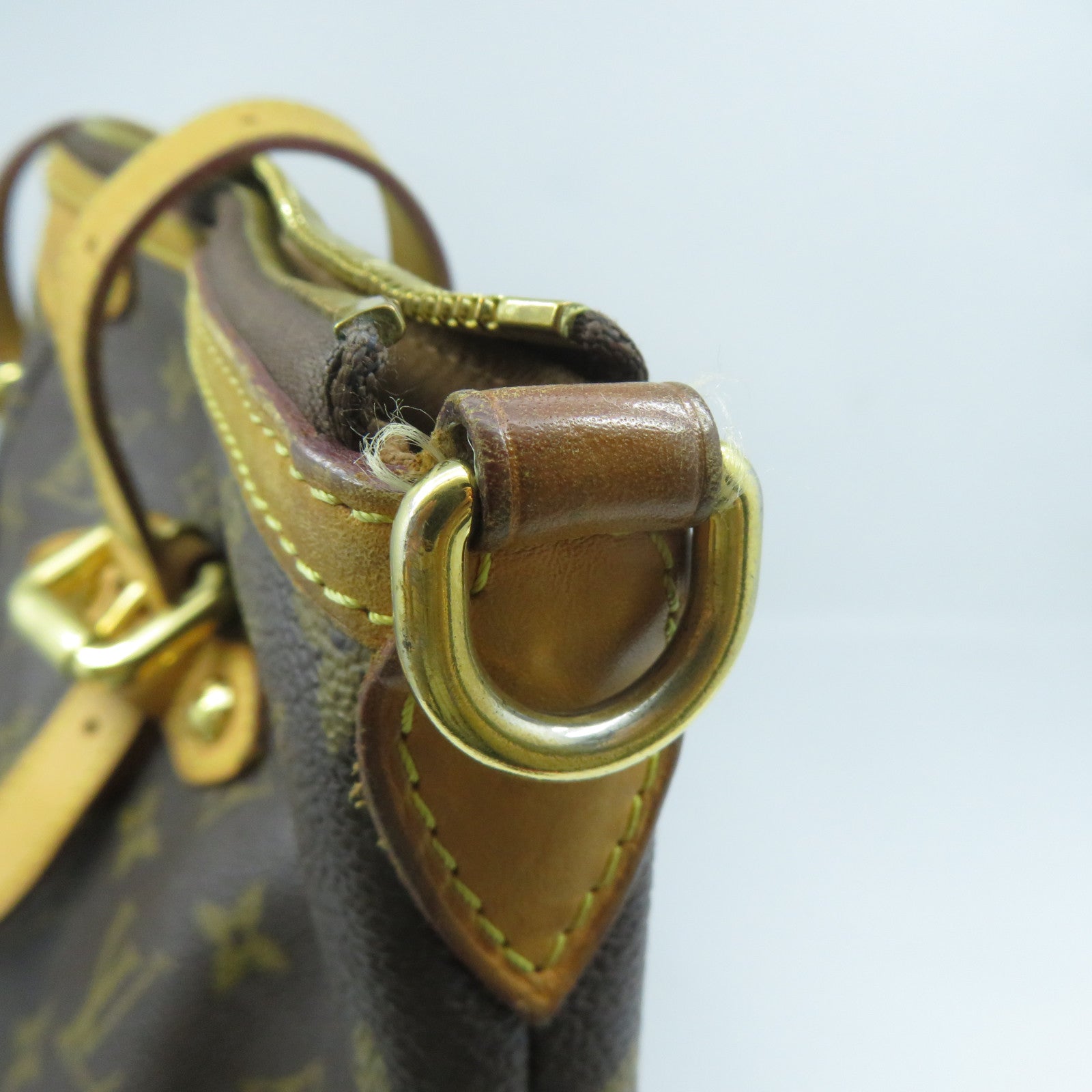 LOUIS VUITTON 【激減優惠】Monogram Palermo GM金扣手挽肩背兩用袋啡色