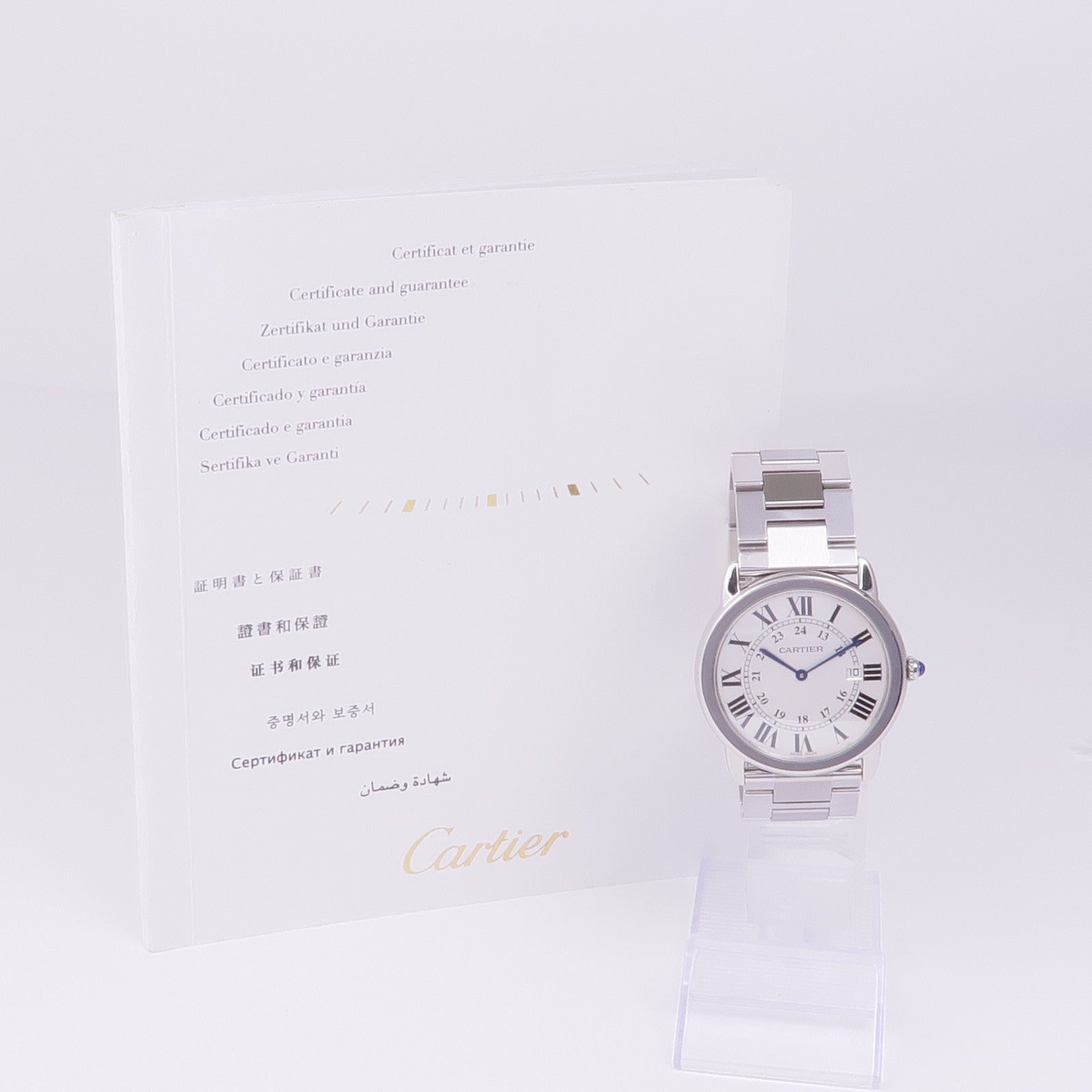 CARTIER Ronde Solo W6701005