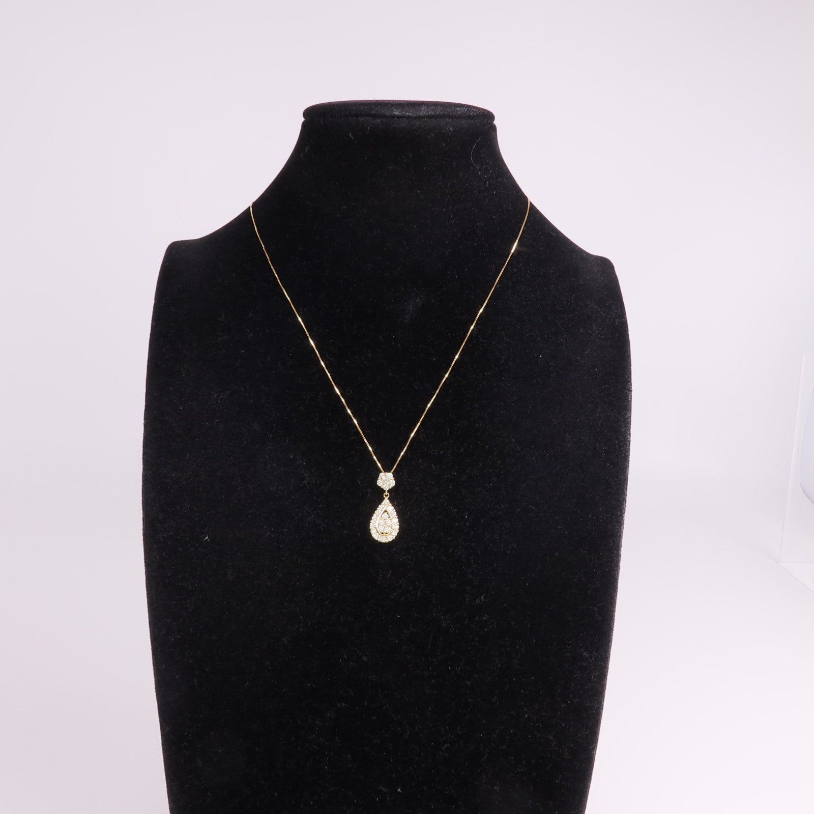 JEWELRY 18K黃金Diamond Necklace鑽石項鍊