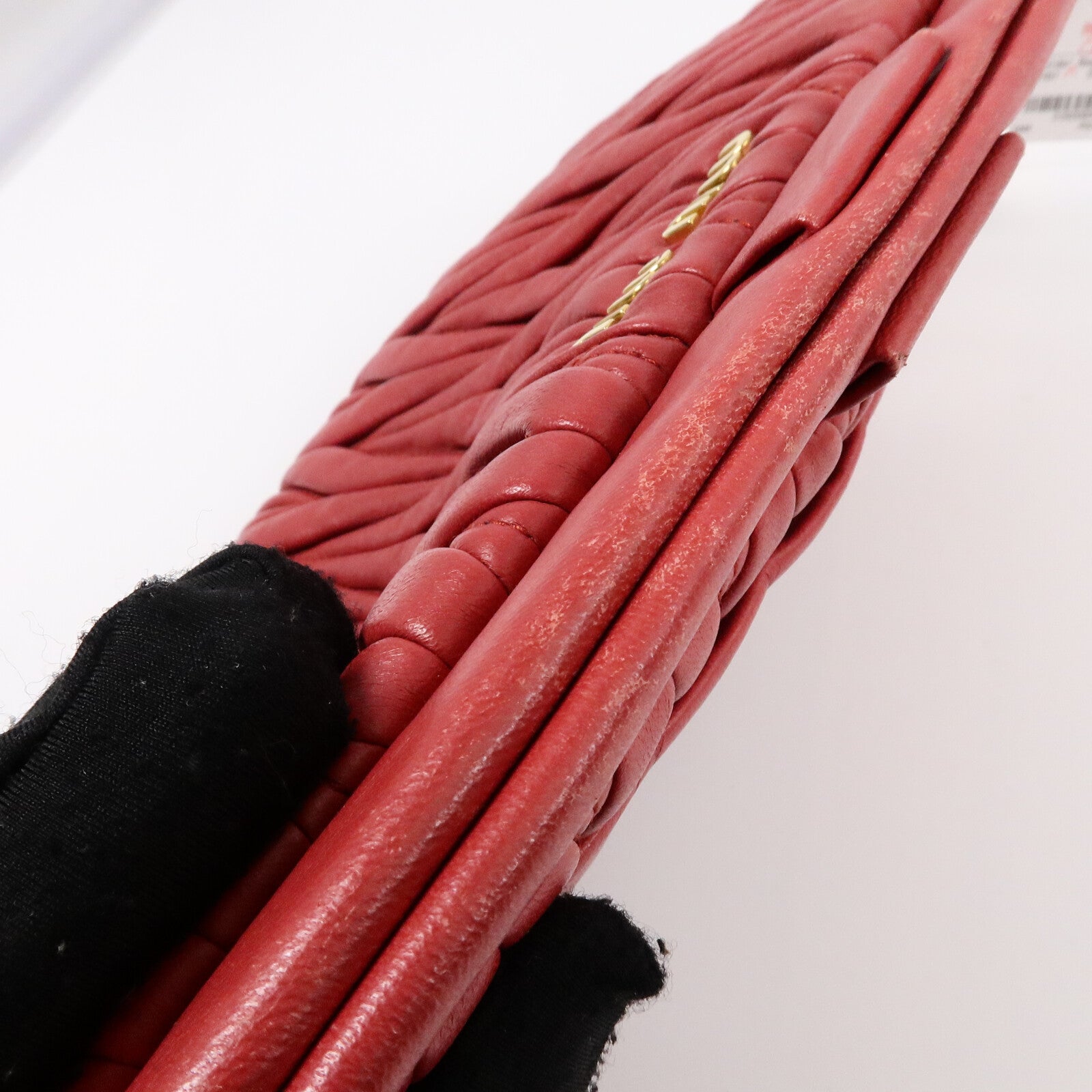 Miu Miu 羊皮皮革Shoulder Clutch Bag肩背袋