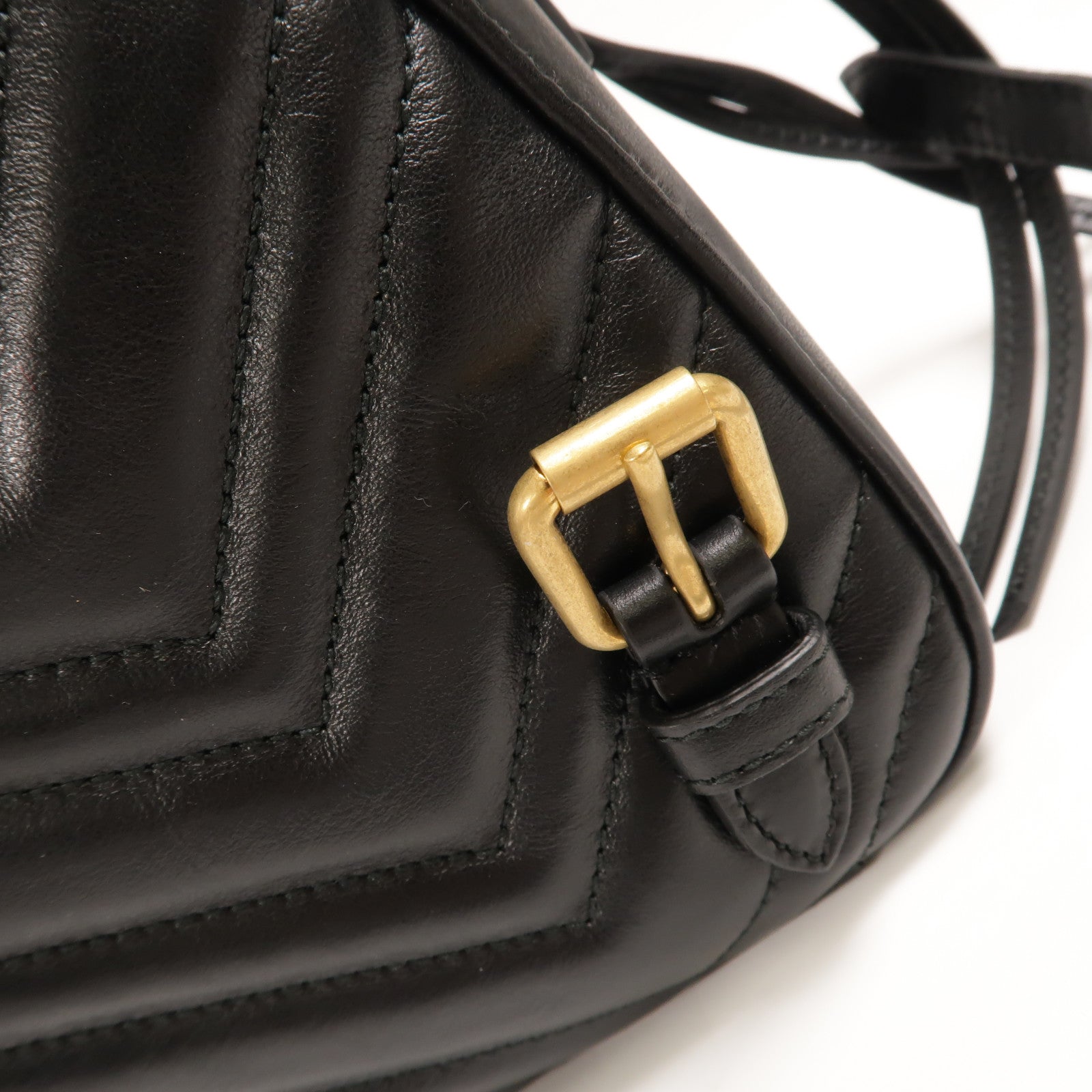 GUCCI 牛皮皮革GG Marmont Backpack/Rucksack背包
