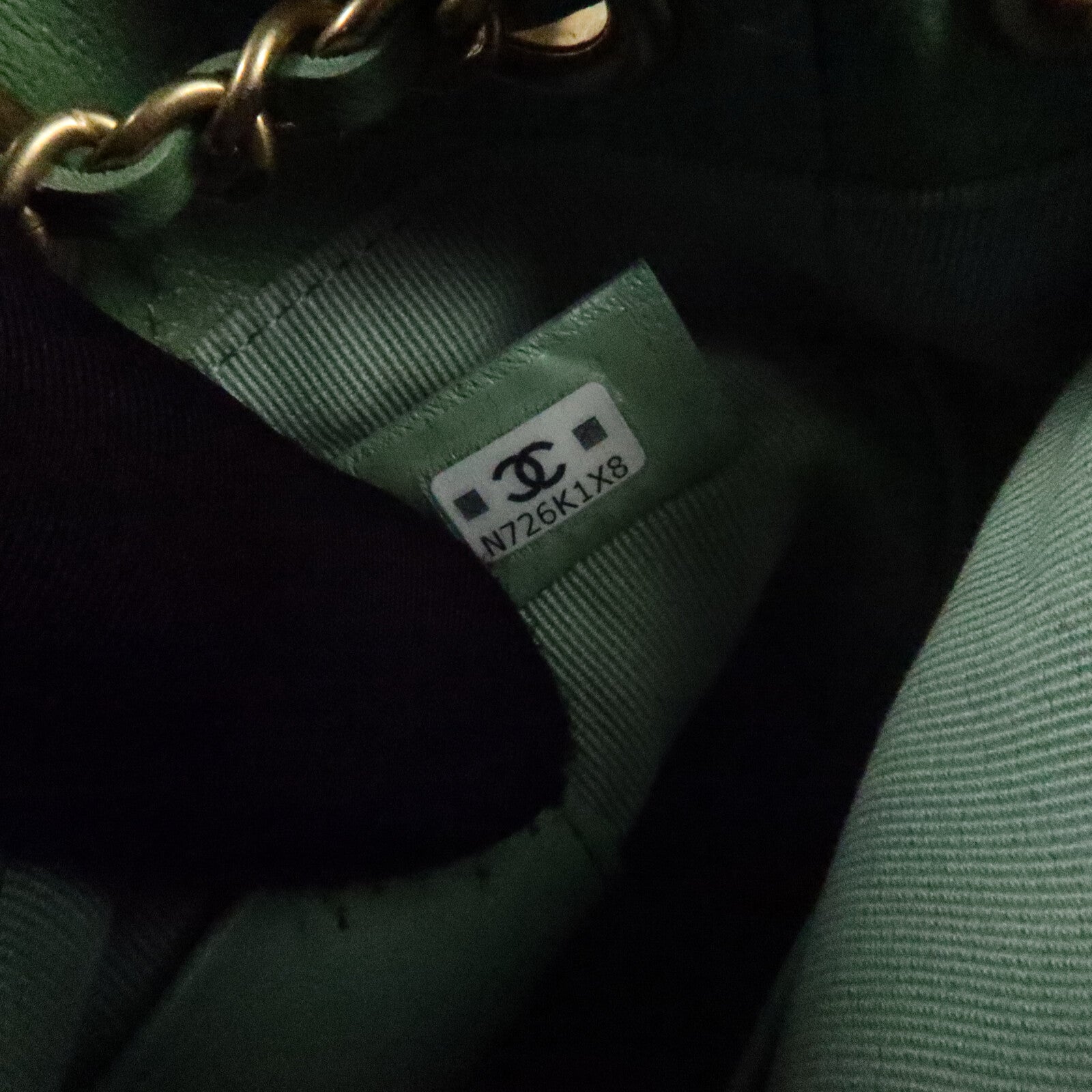 CHANEL 羊皮皮革Chain Shoulder Bag肩背袋