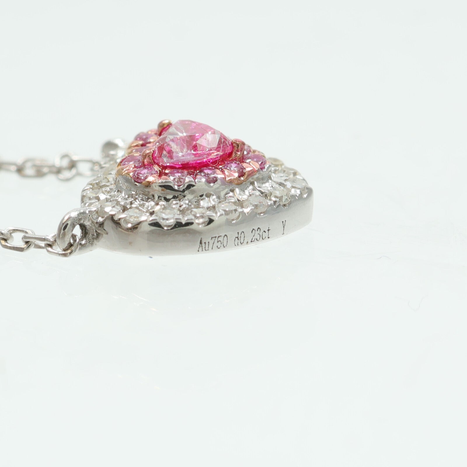 JEWELRY 18K白金Diamond Necklace鑽石項鍊