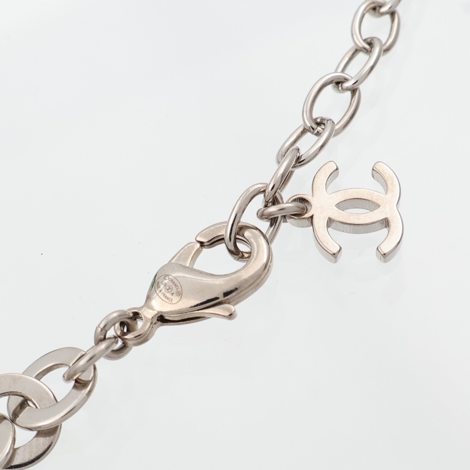 CHANEL 金屬/PVC Necklace項鍊