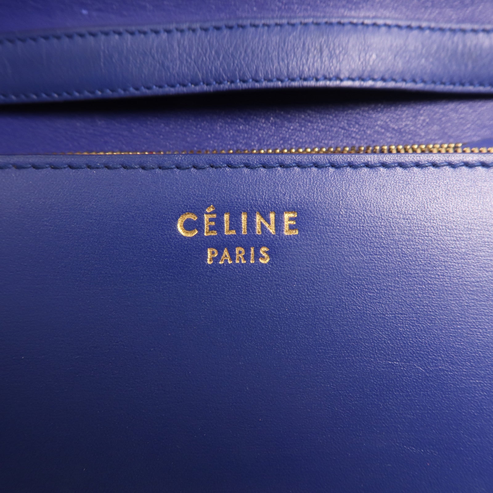 CELINE 牛皮皮革Classic Box金扣肩背袋