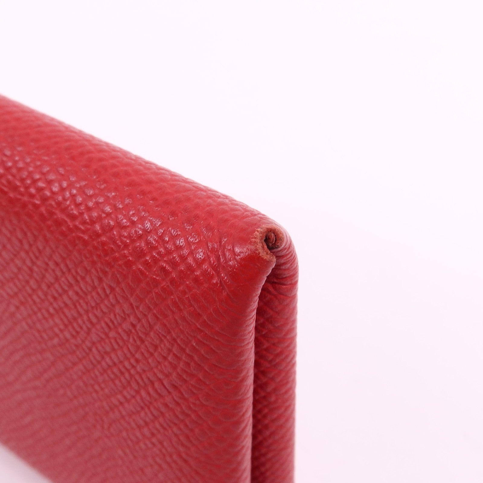 HERMES Epsom皮革Card Holder銀扣卡片套