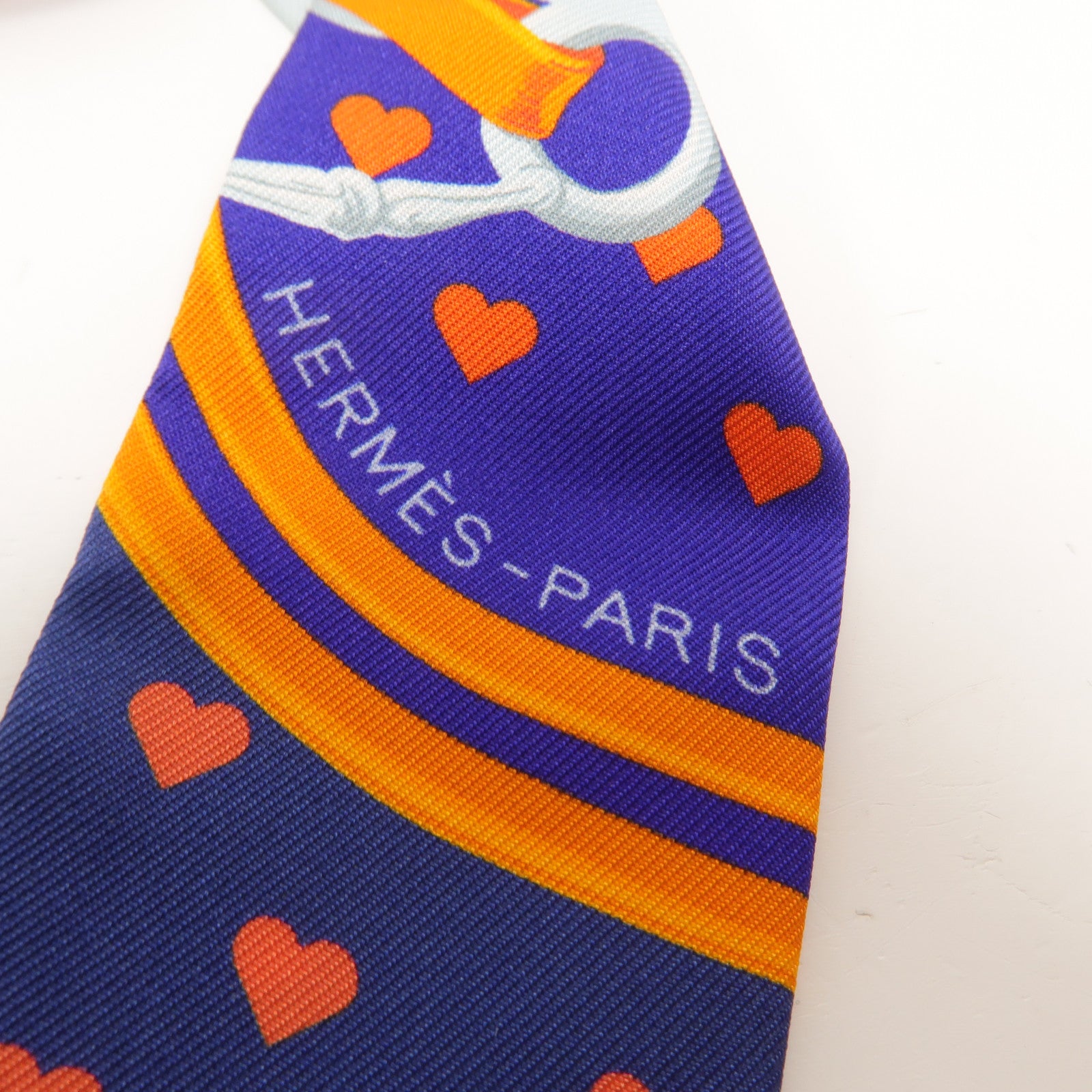 HERMES 絲質Twilly絲巾