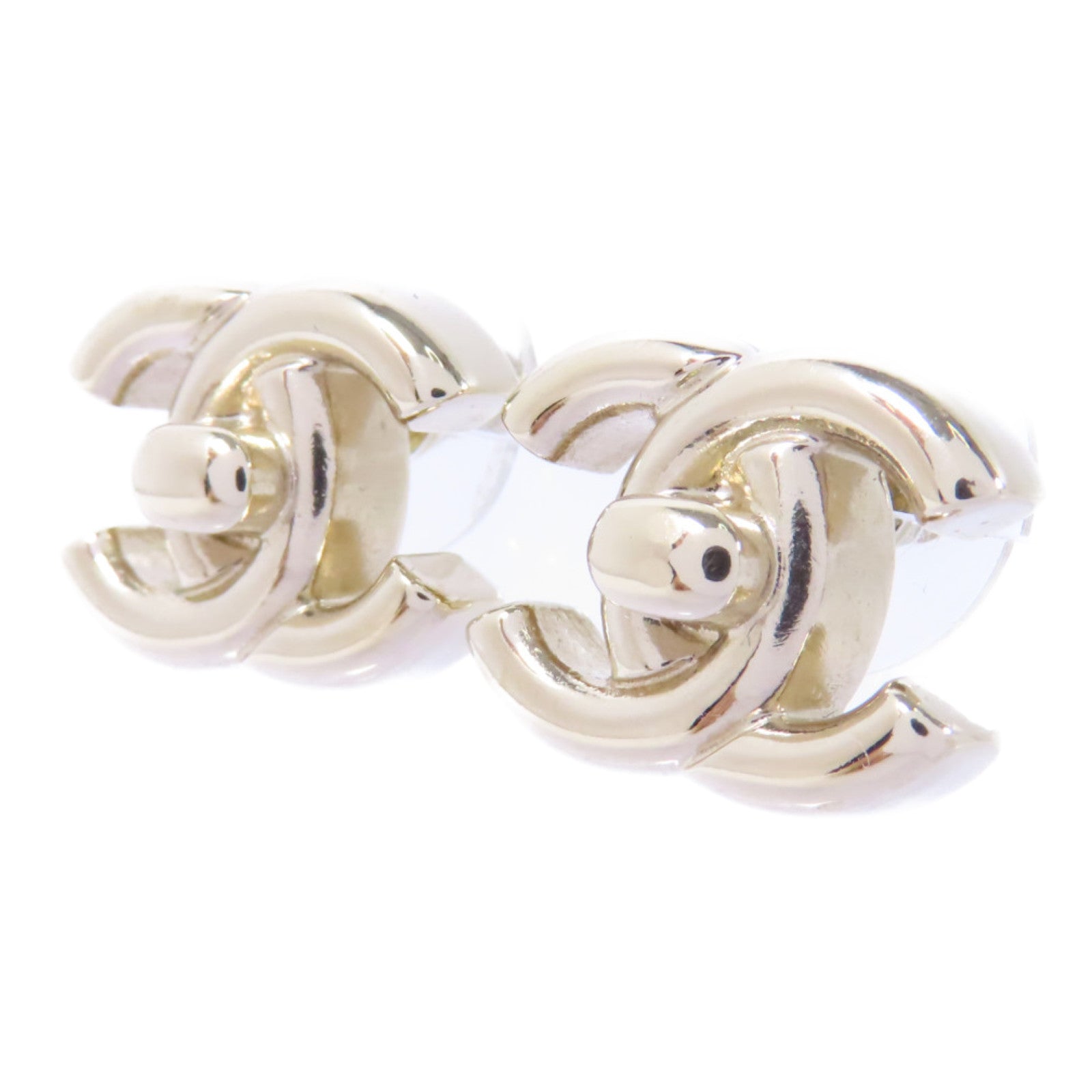 CHANEL 金屬Earrings耳環金色