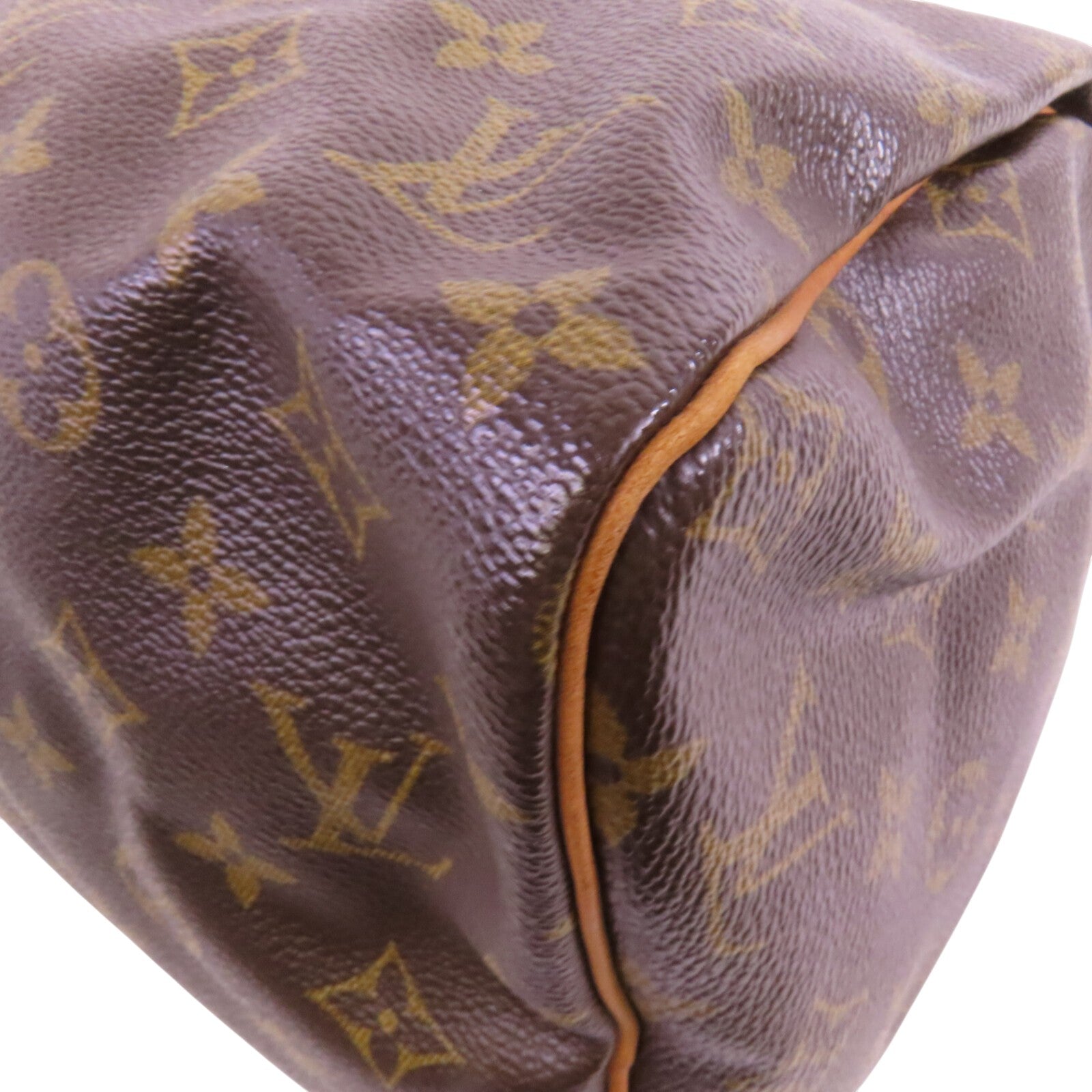 LOUIS VUITTON Monogram Speedy 30金扣手挽袋