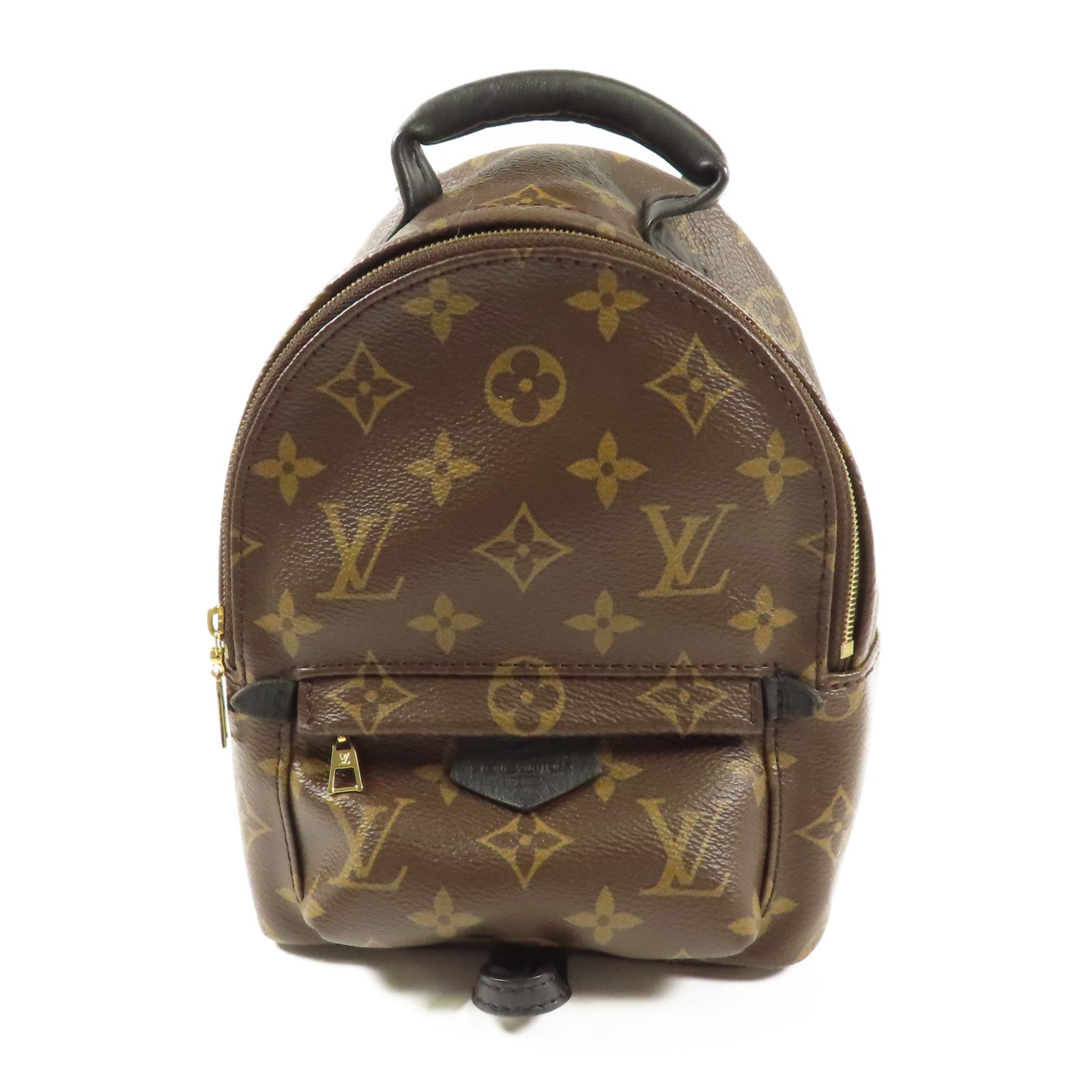 LOUIS VUITTON LV GHW Palm Spring Mini Backpack Monogram M44873 Brown