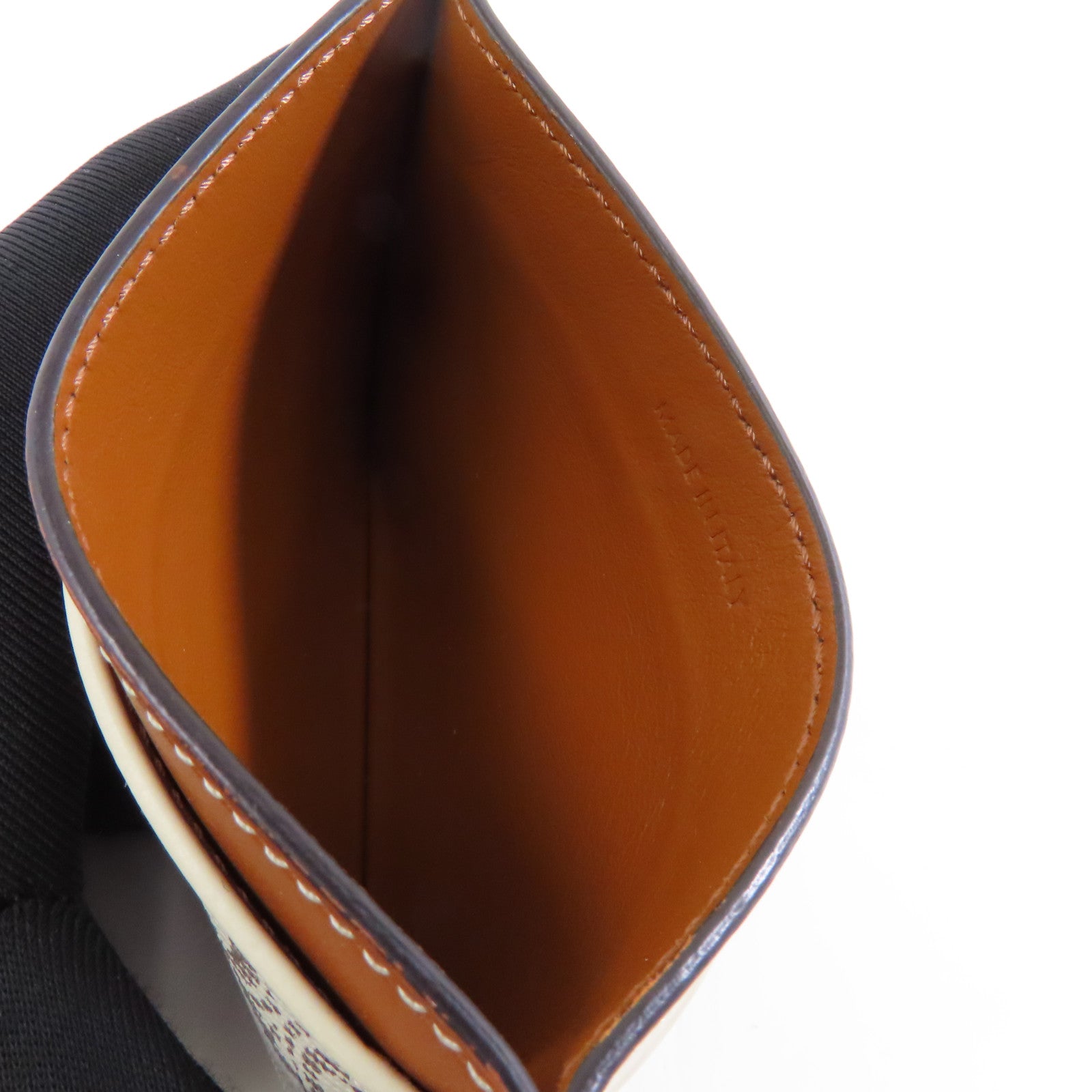 CELINE 塗層帆布Card Case卡片套米色