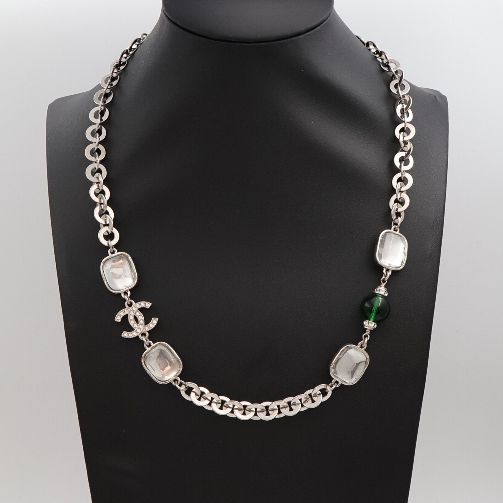 CHANEL 金屬/PVC Necklace項鍊
