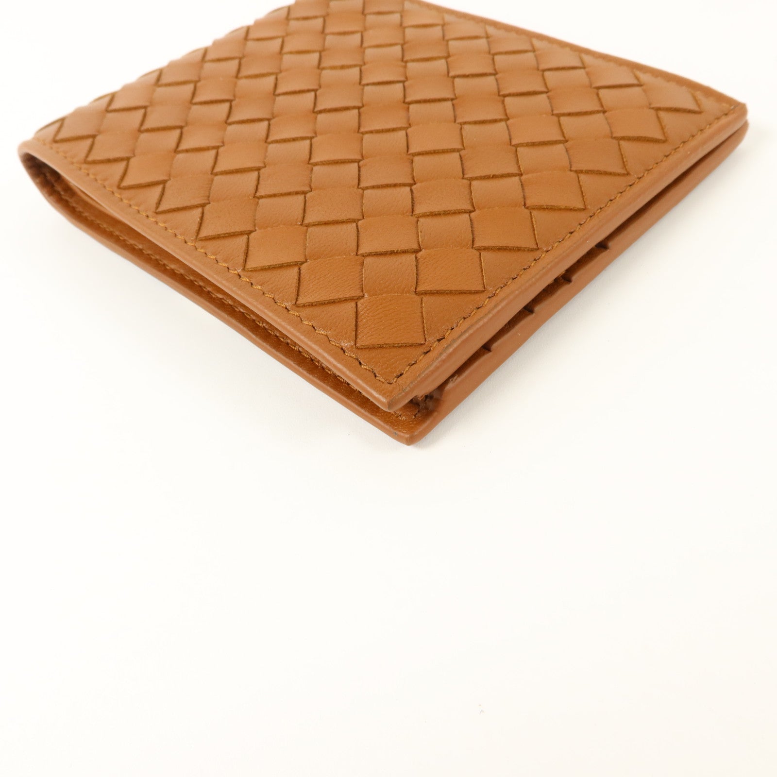 BOTTEGA VENETA 織紋皮革/鱷魚皮革Bifold Wallet錢包