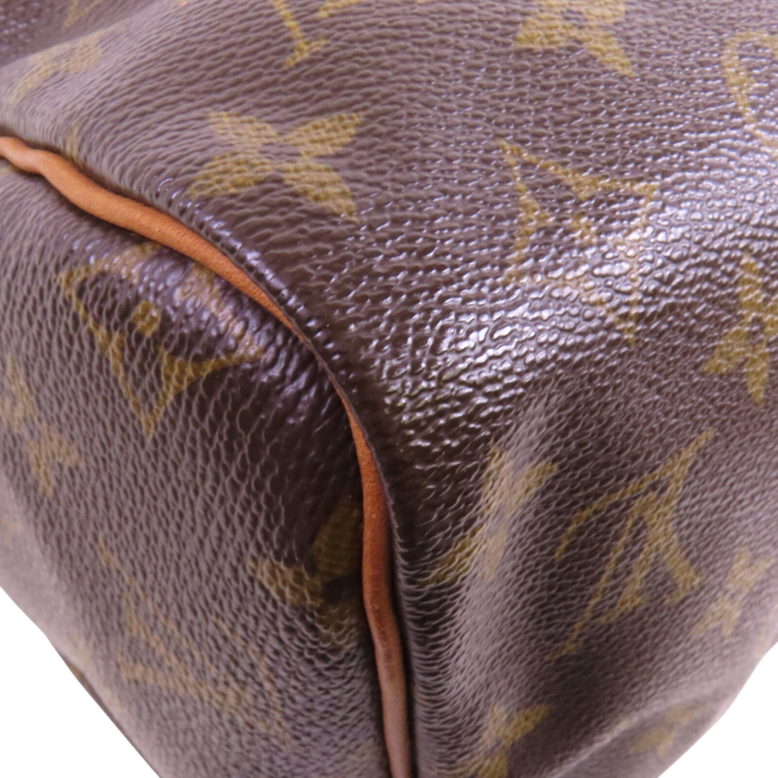 LOUIS VUITTON Monogram Speedy 30金扣手挽袋