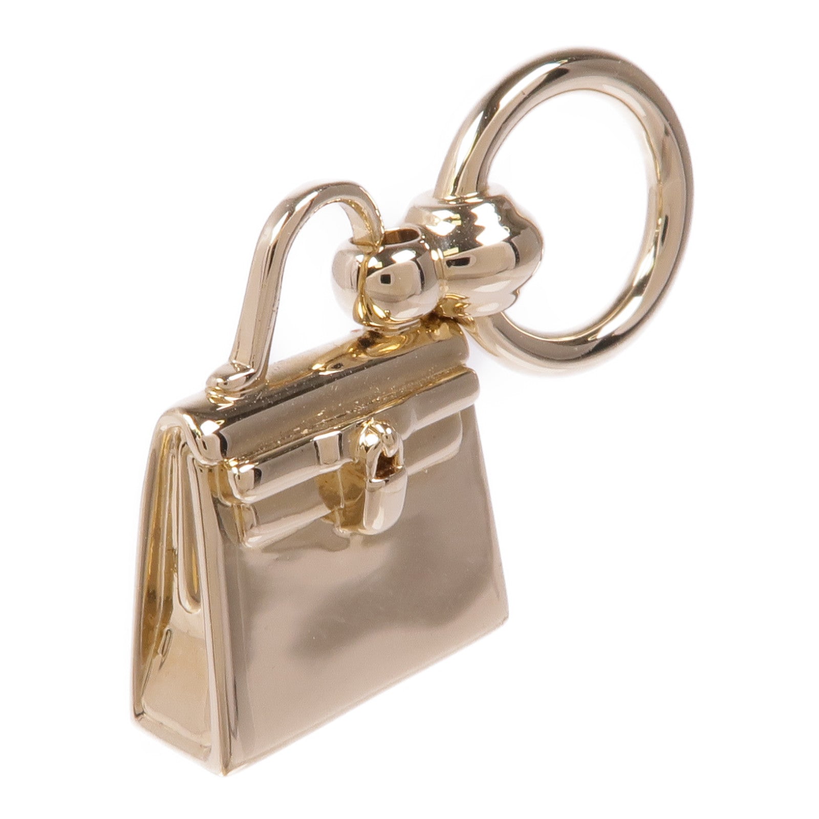 HERMES 金屬Mini Kelly Twilly Ring絲巾扣