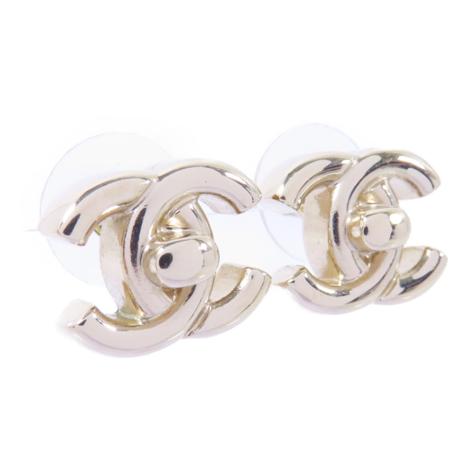 CHANEL 金屬Earrings耳環金色