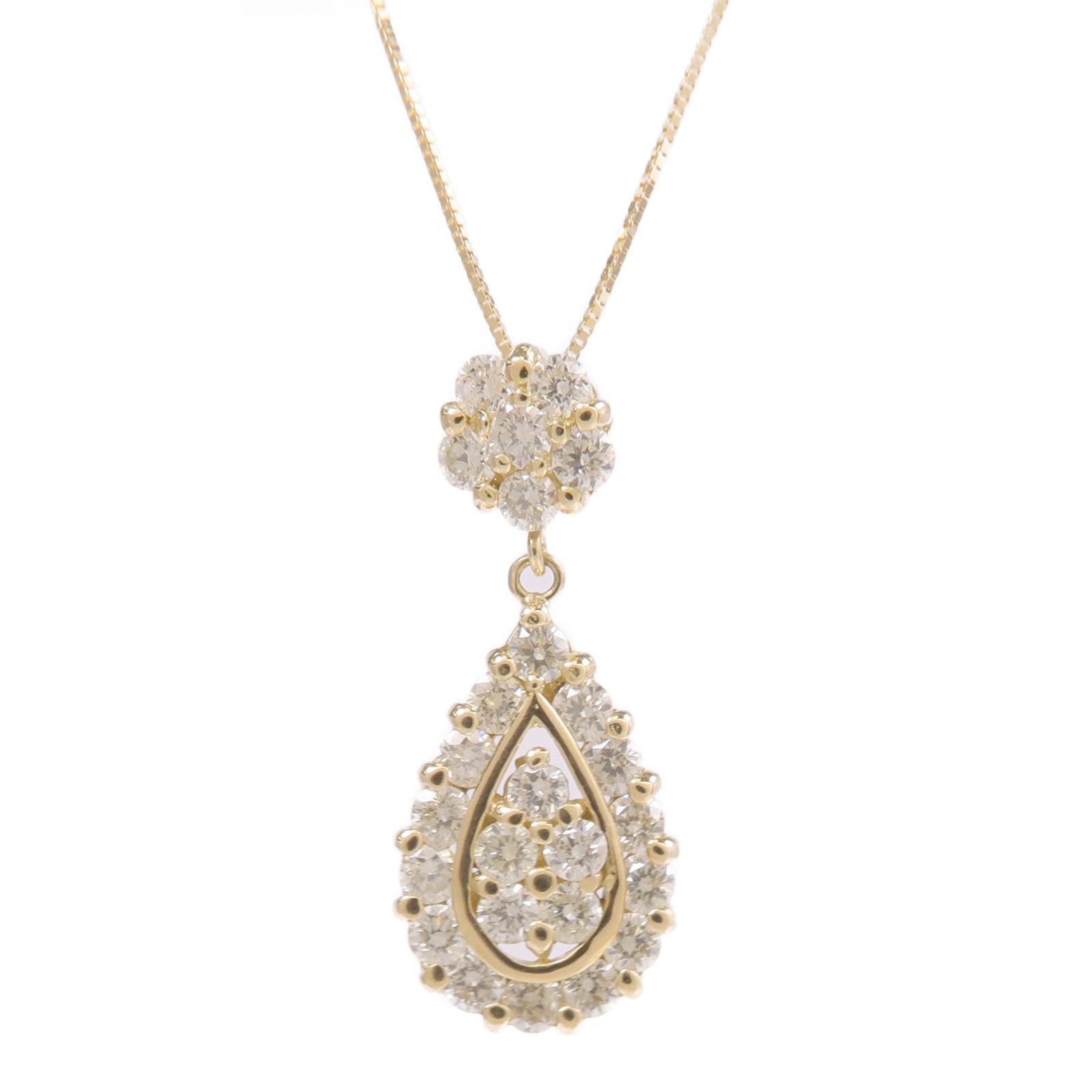 JEWELRY 18K黃金Diamond Necklace鑽石項鍊