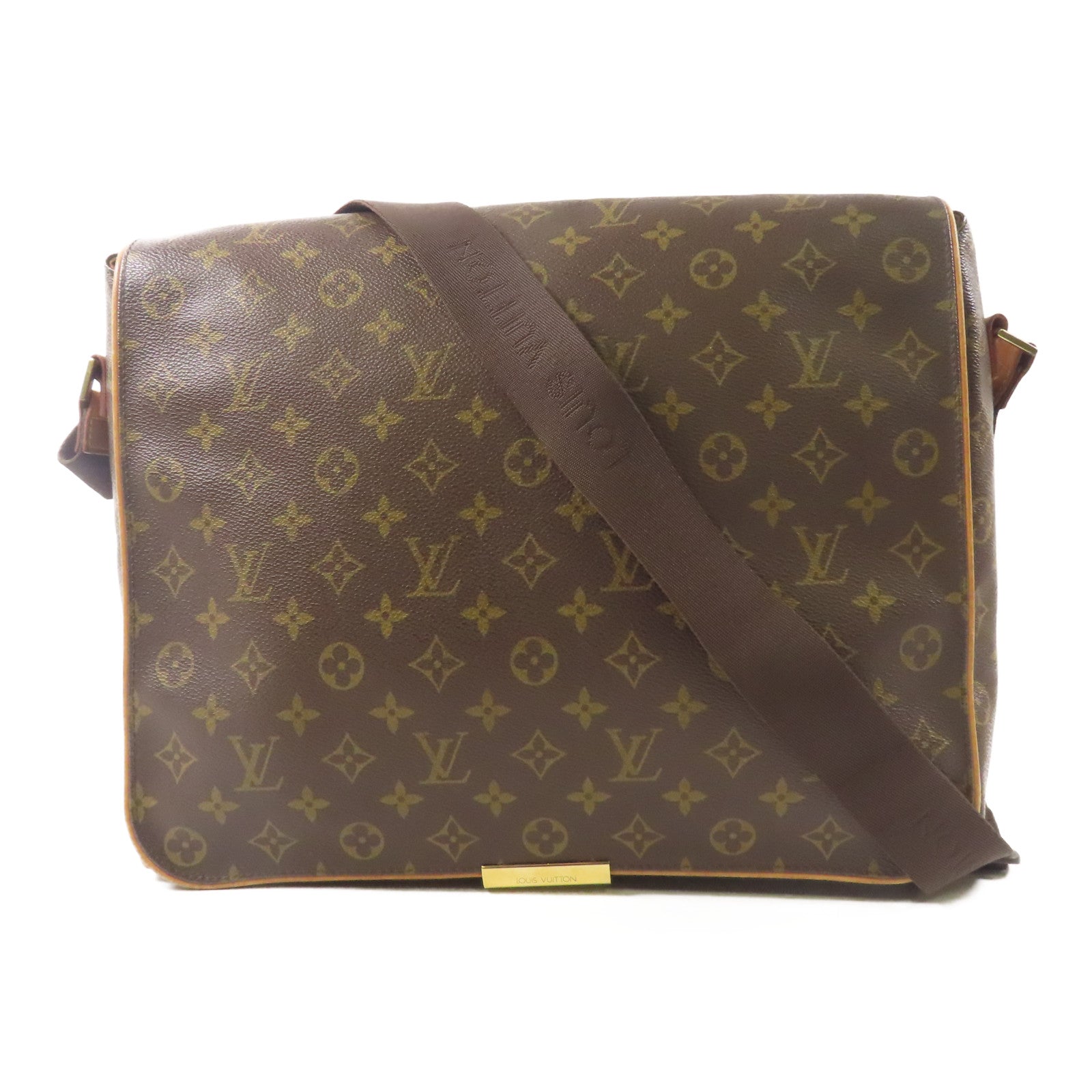 LOUIS VUITTON Monogram Abbesses金扣肩背袋