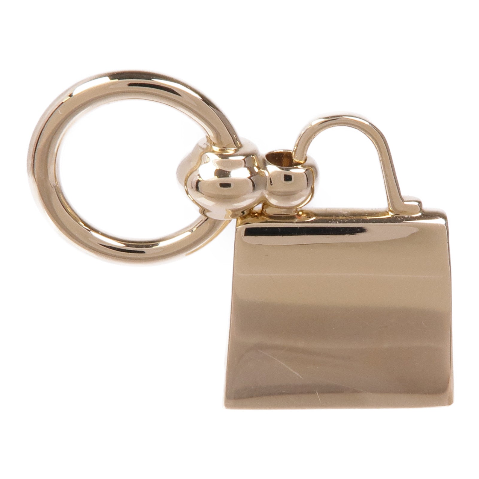 HERMES 金屬Mini Kelly Twilly Ring絲巾扣