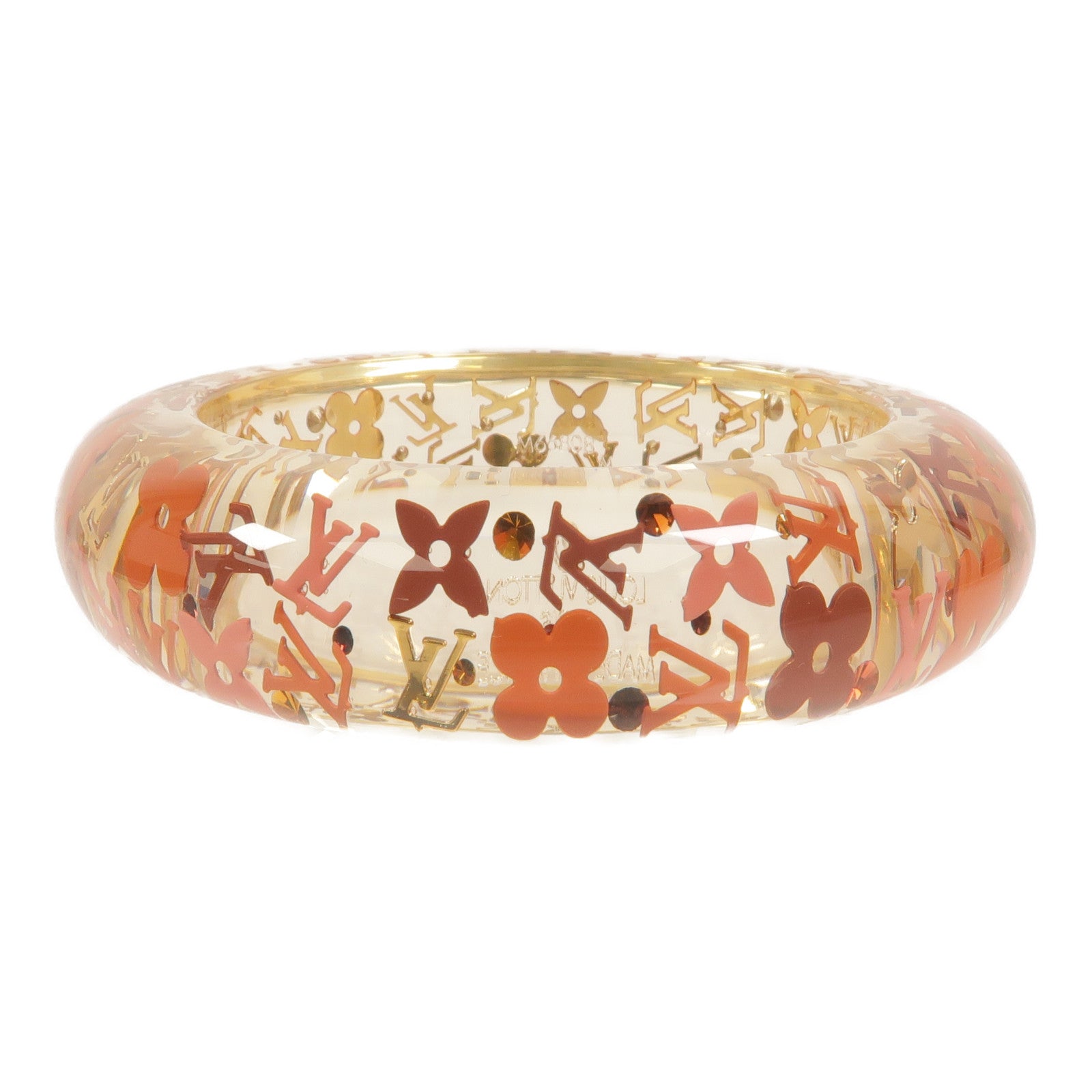 LOUIS VUITTON PVC Inclusion Bangle手鐲