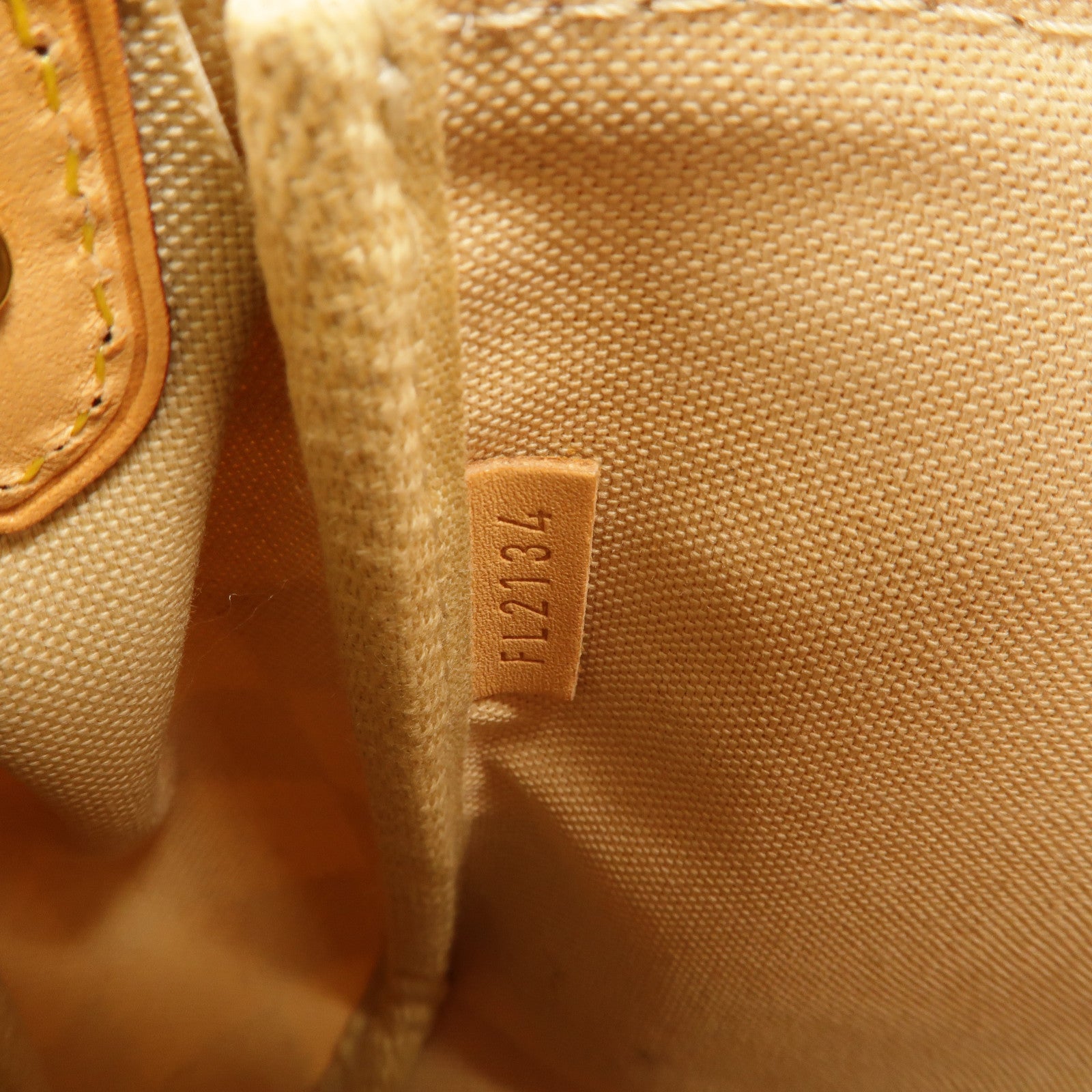 LOUIS VUITTON Damier Azur Favorite MM金扣手挽肩背兩用袋白色