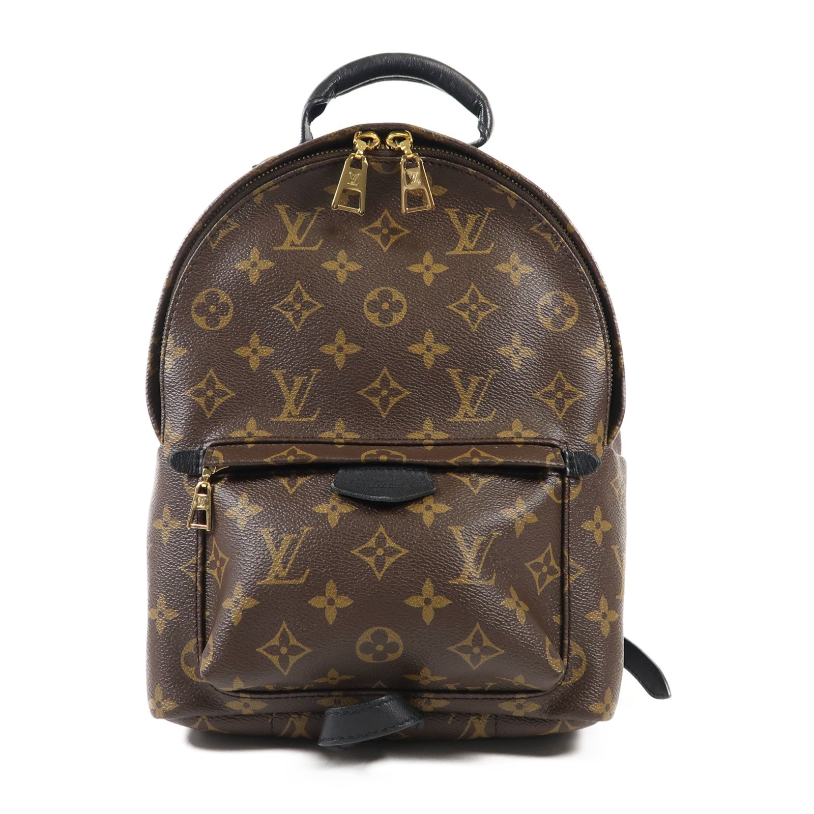 LOUIS VUITTON 【激減優惠】Monogram Palm Springs PM金扣背包