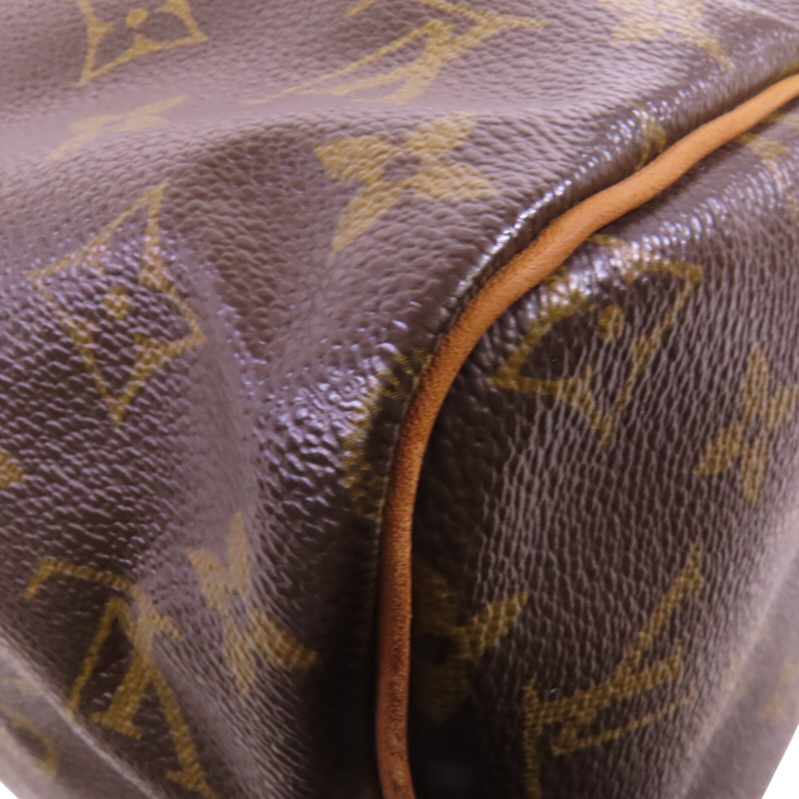 LOUIS VUITTON Monogram Speedy 30金扣手挽袋