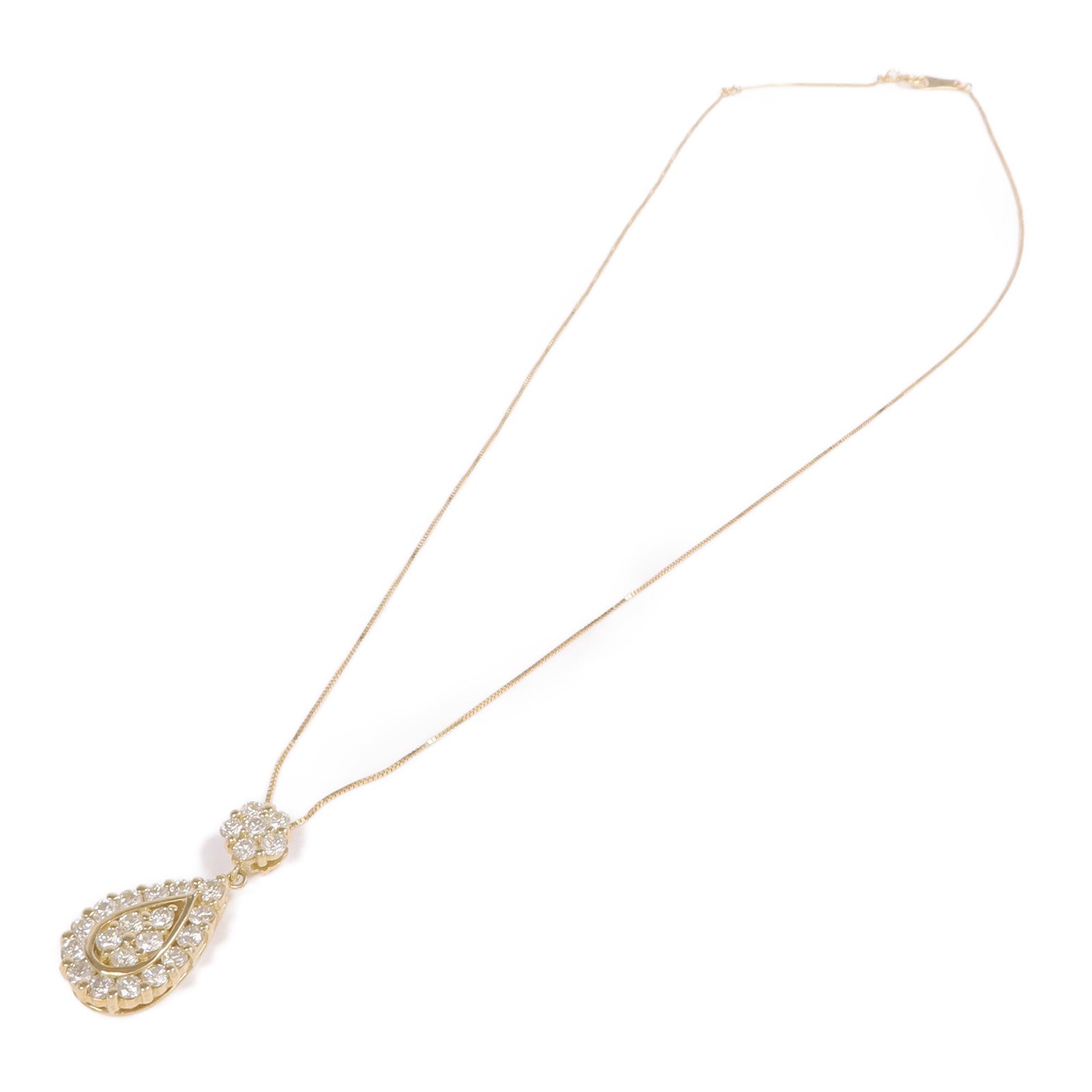 JEWELRY 18K黃金Diamond Necklace鑽石項鍊