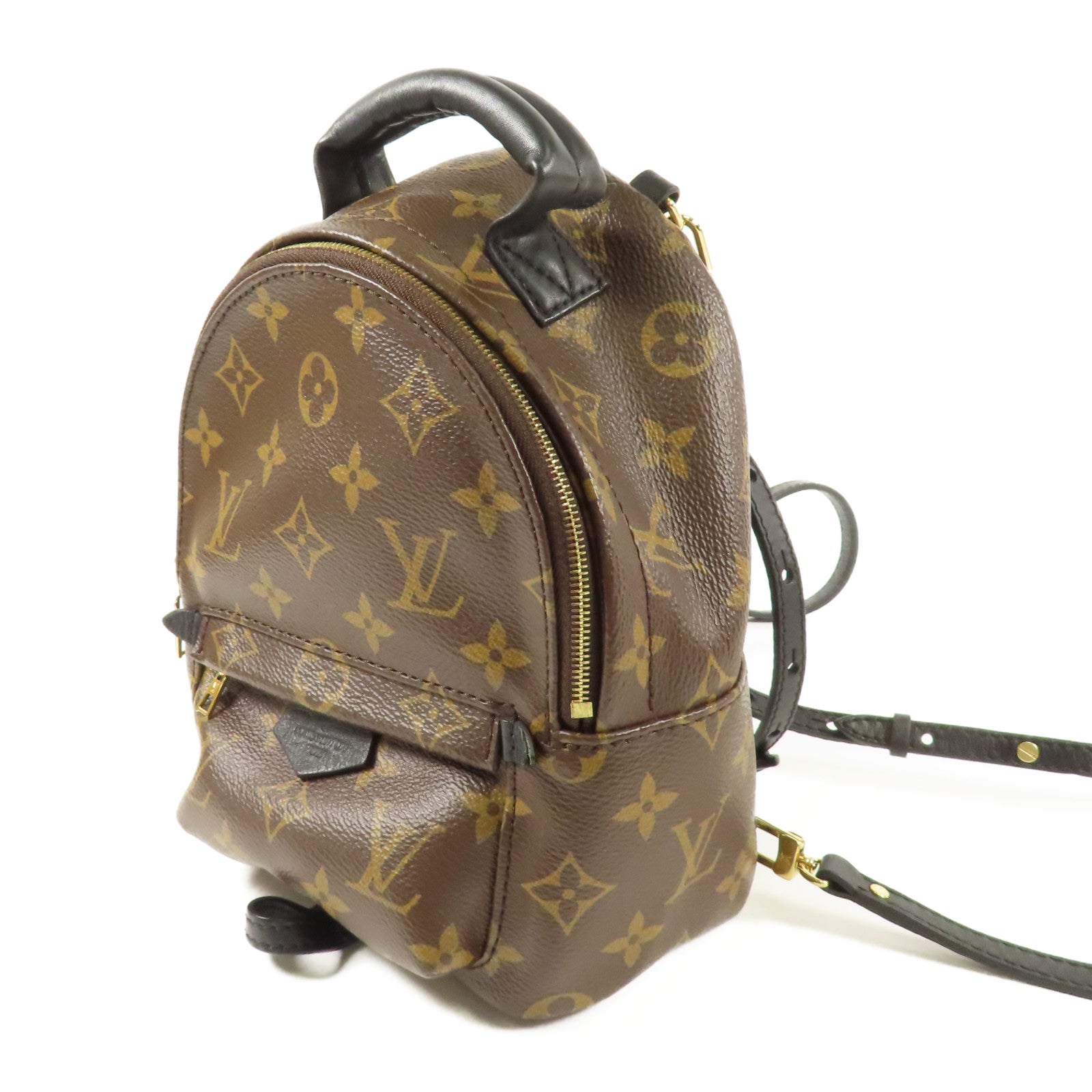 LOUIS VUITTON LV GHW Palm Spring Mini Backpack Monogram M44873 Brown