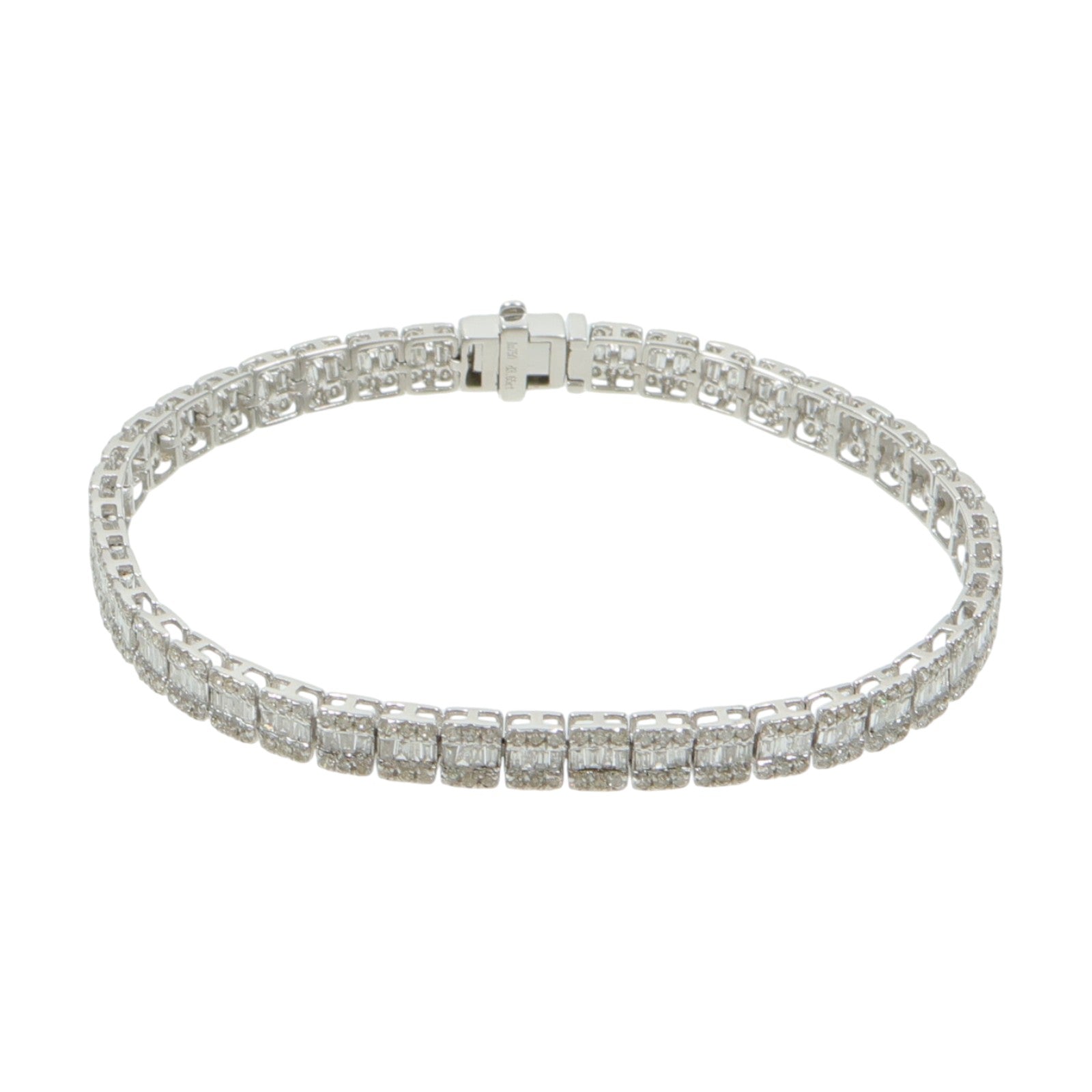 JEWELRY 18K白金Diamond Bracelet鑽石手鏈