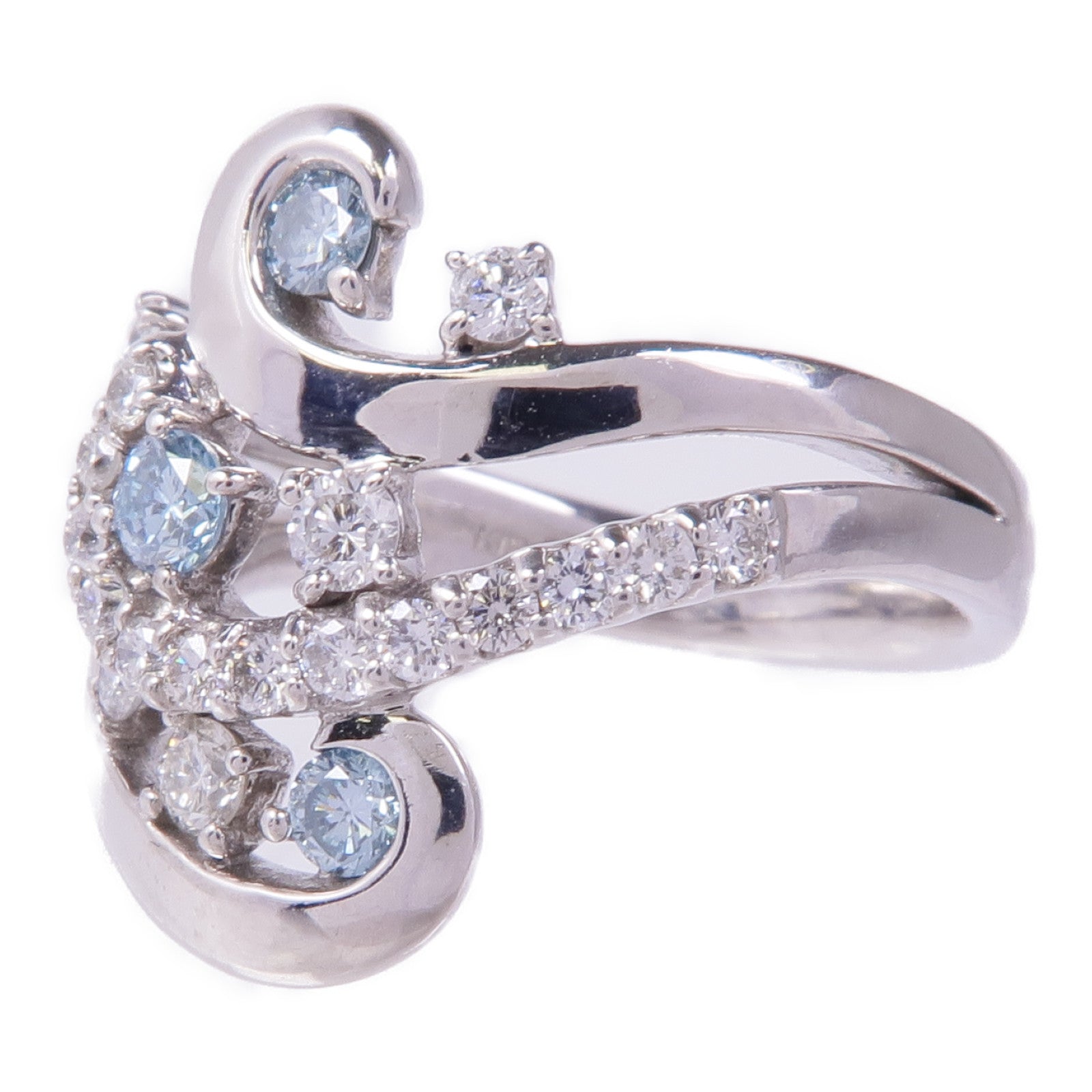 JEWELRY 18K白金Diamond Ring鑽石戒指US#6.75