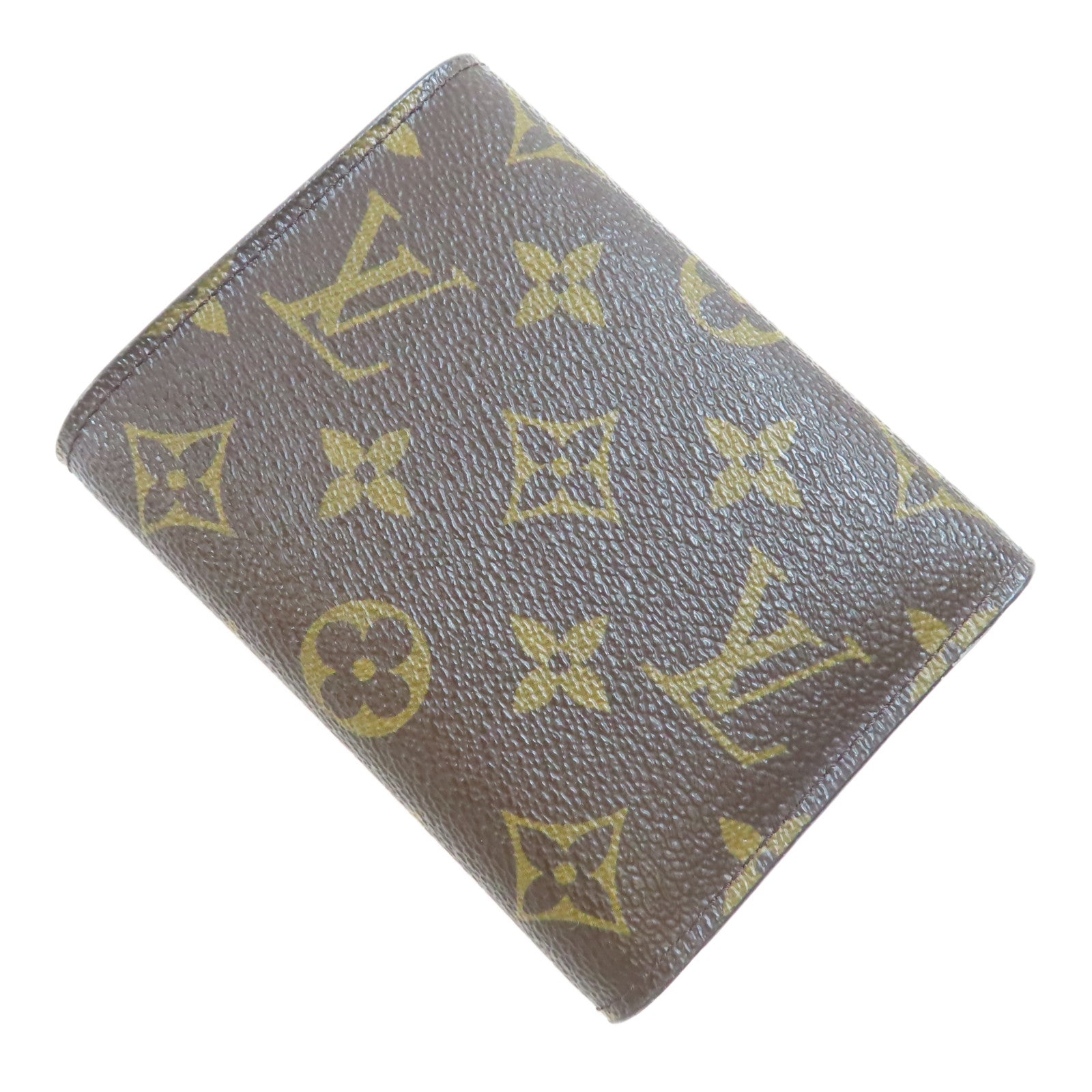LOUIS VUITTON Monogram Portefeuille Victorine金扣錢包棕色